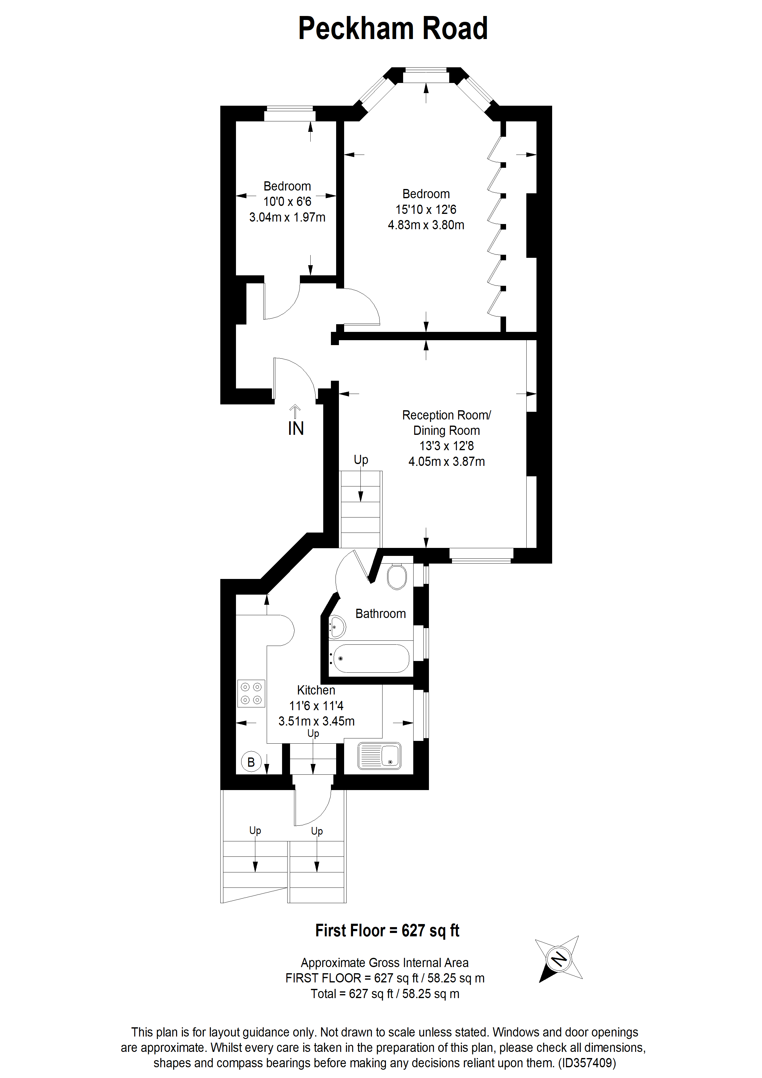 Peckham Road, Camberwell floorplan