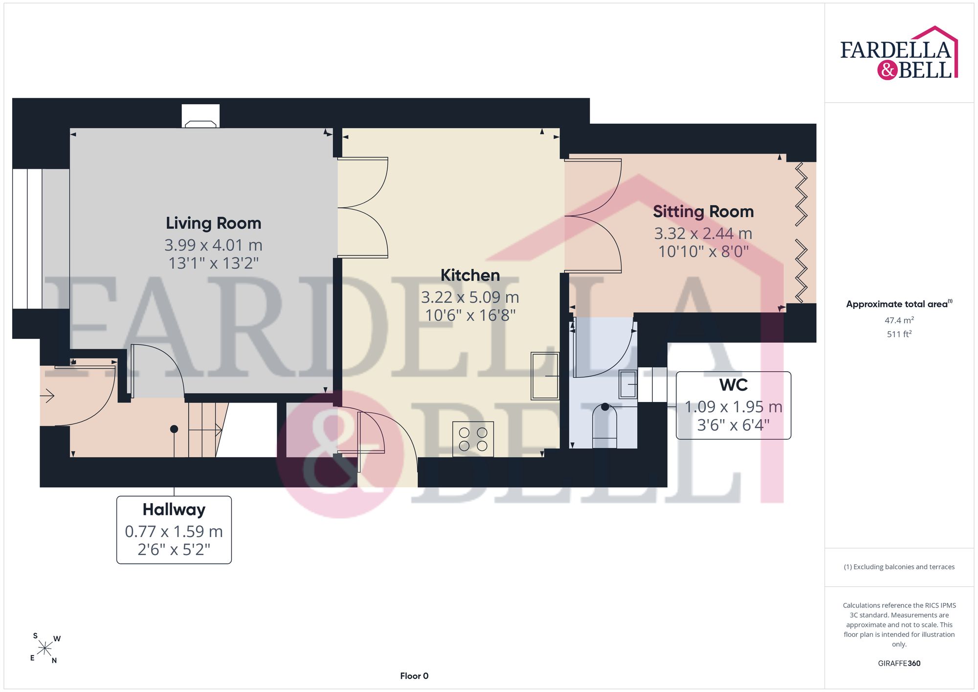 140 Wellfield Drive, Burnley floorplan