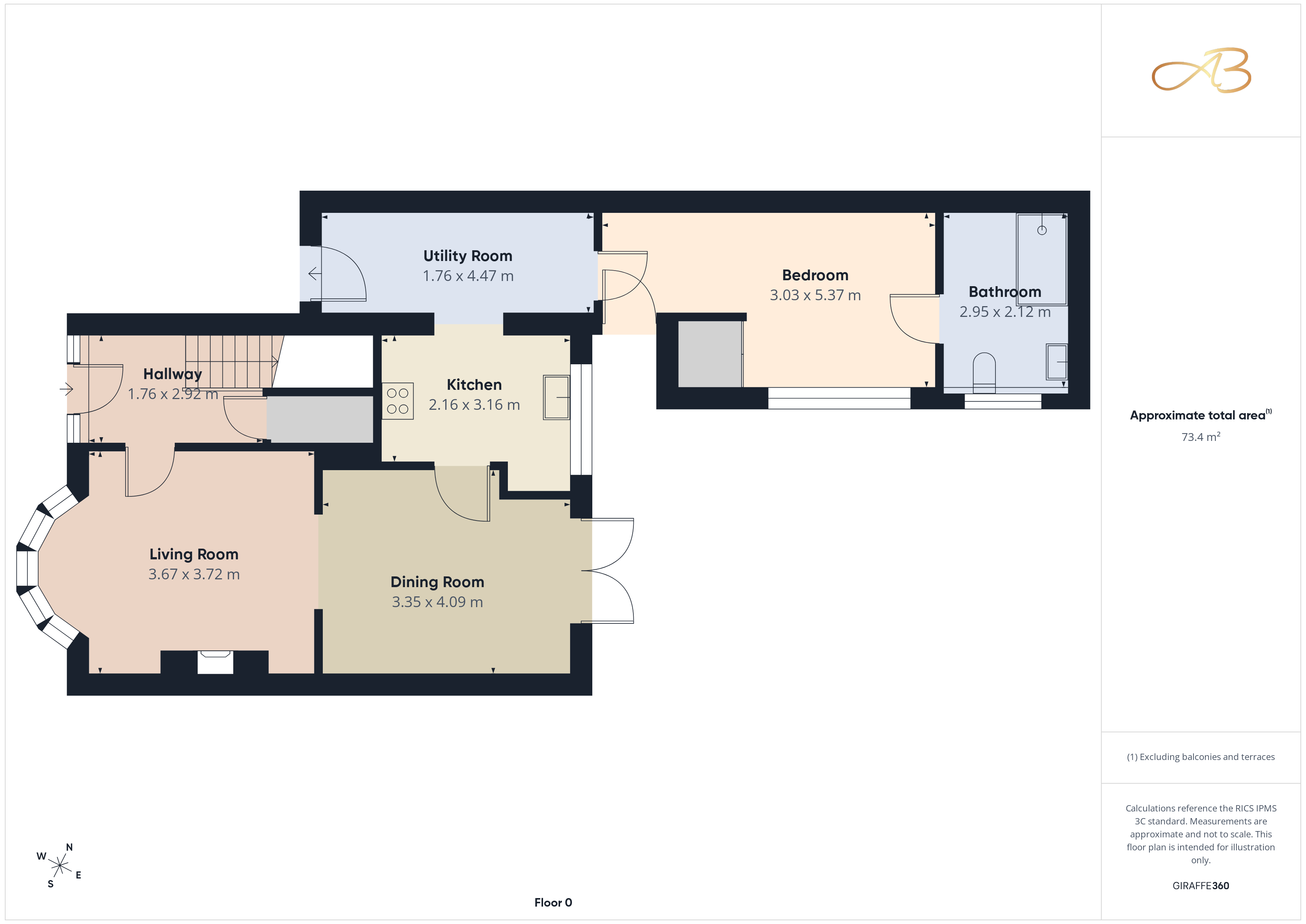 65, Kings Road, Middlesbrough floorplan