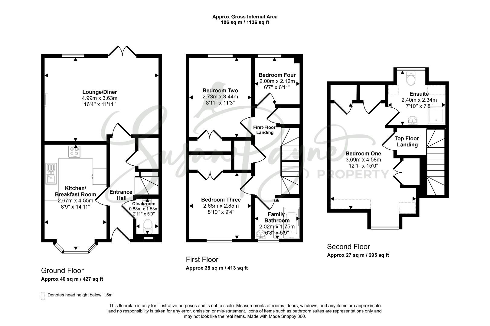 Cape House, 5 Victoria Mews, Binstead floorplan