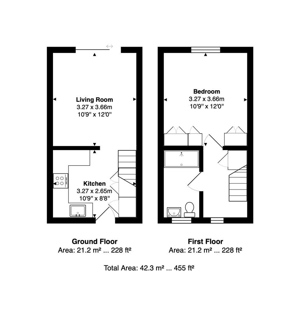 45, Millmead Way, Hertford floorplan