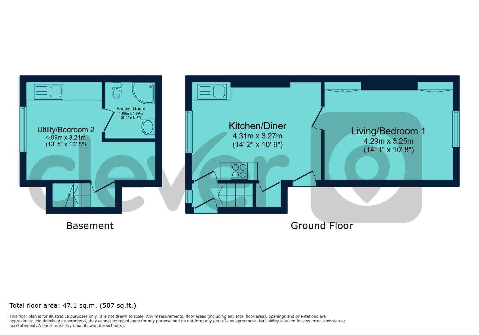 37, Charlotte Street, Plymouth floorplan