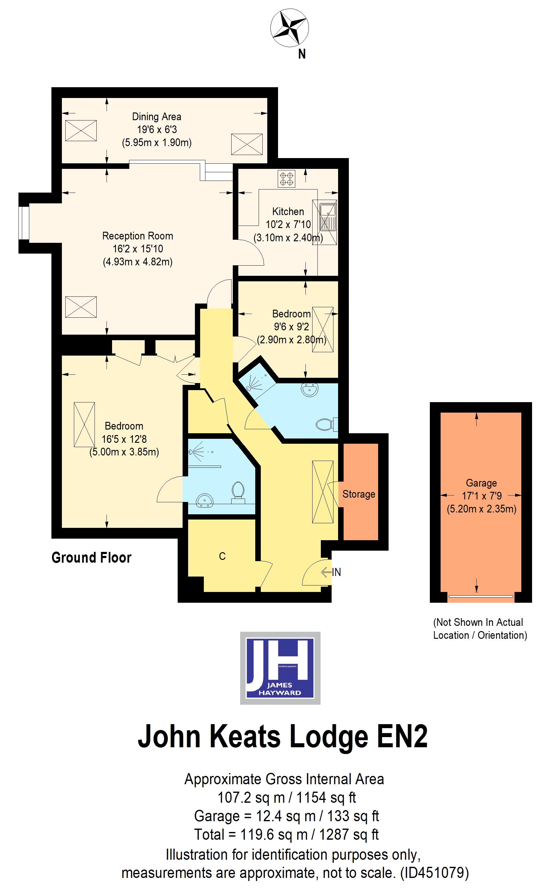 2 Bedrooms Flat for sale in Chase Side Crescent, Enfield EN2