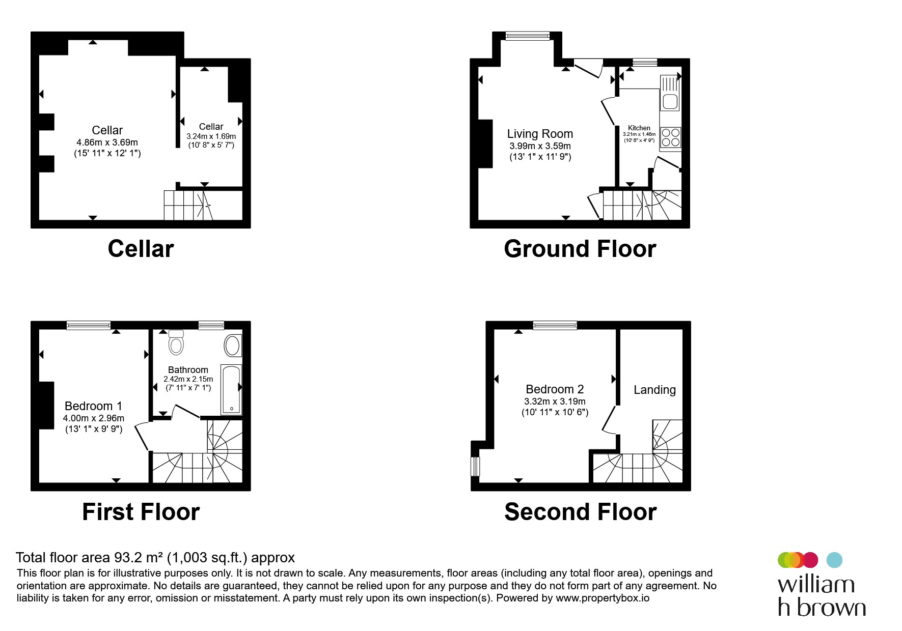 2a, Conway Street, Leeds floorplan
