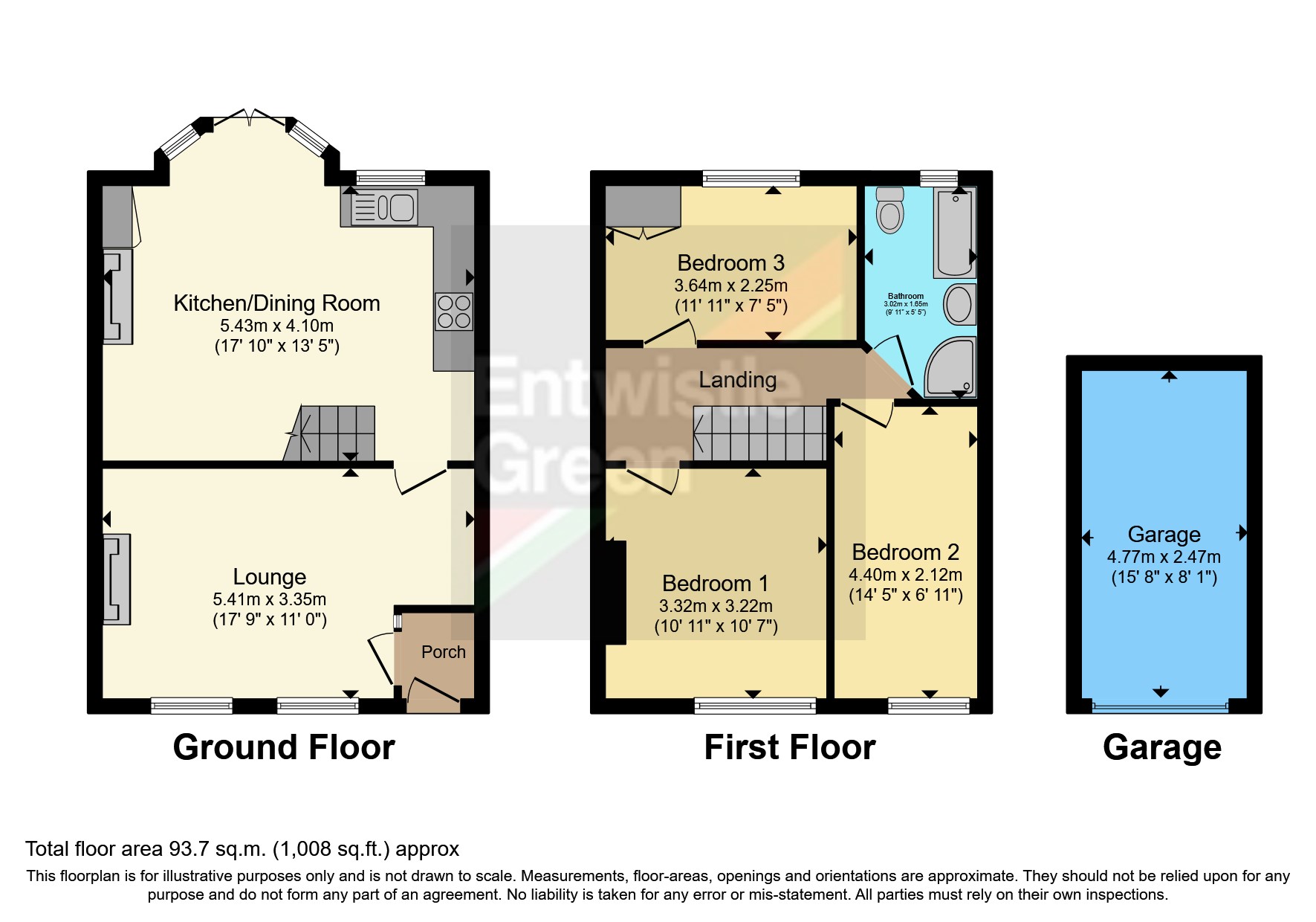 Hampton Road, Heysham, Morecambe, Lancashire LA3, 3 bedroom terraced