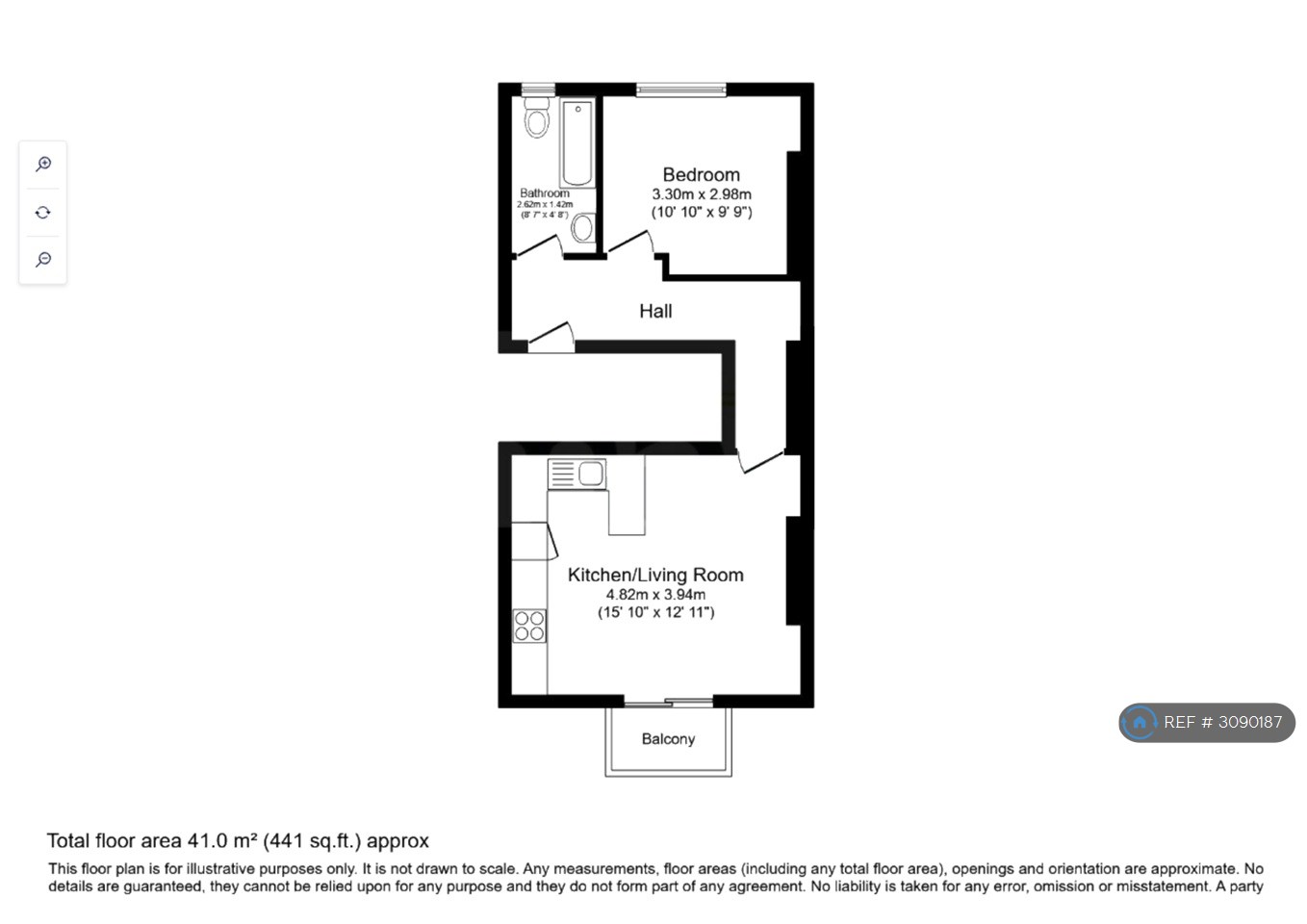 Southleigh Road, Bristol floorplan