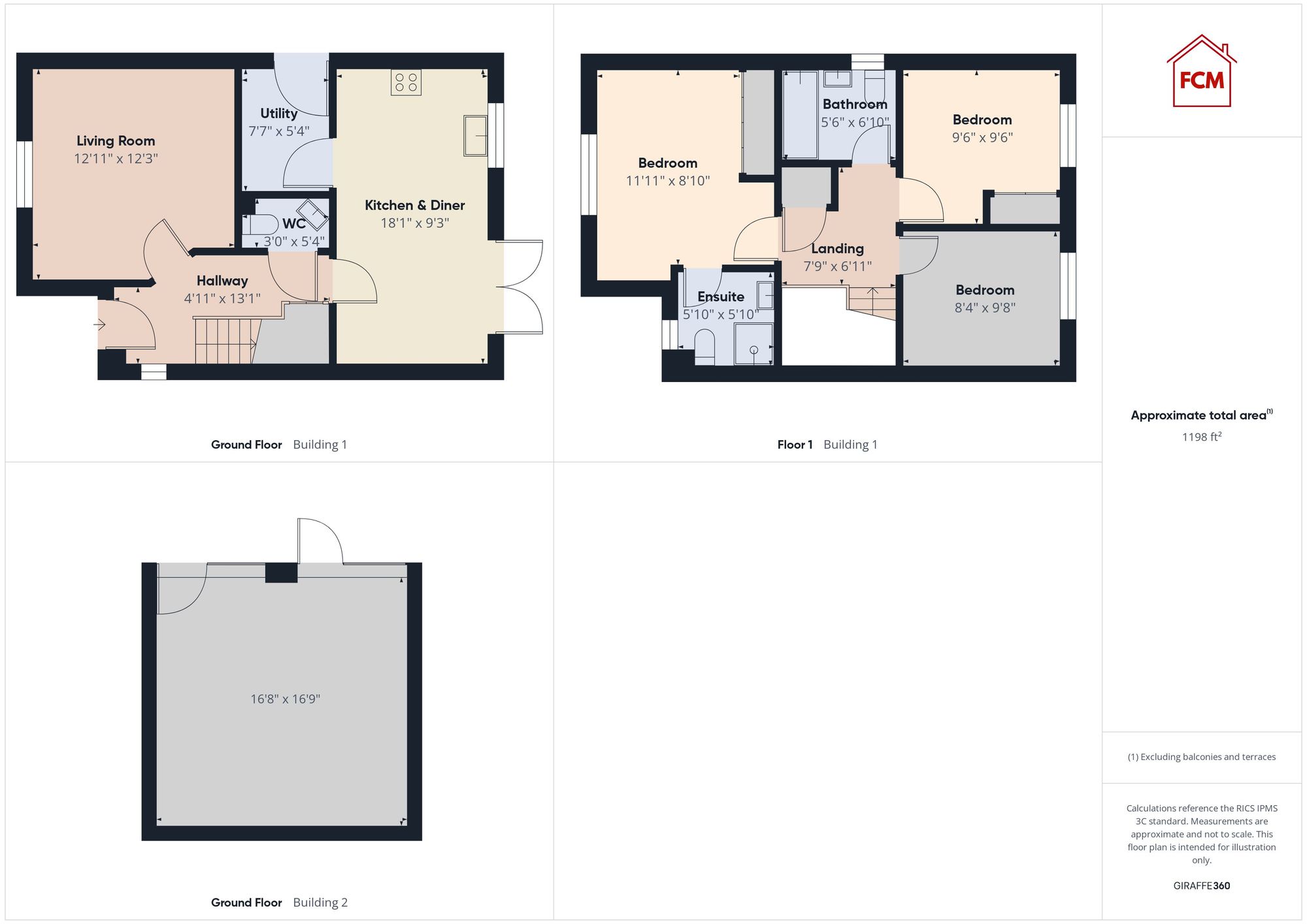 33 Links Crescent, Seascale floorplan