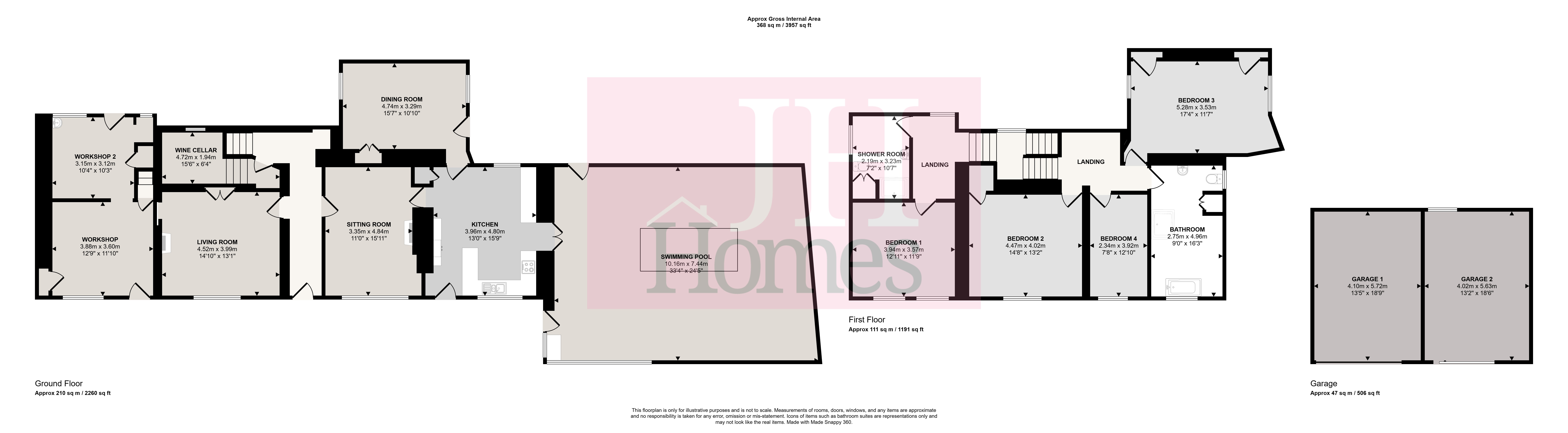 Laurel Cottage, Hallthwaites, Millom floorplan