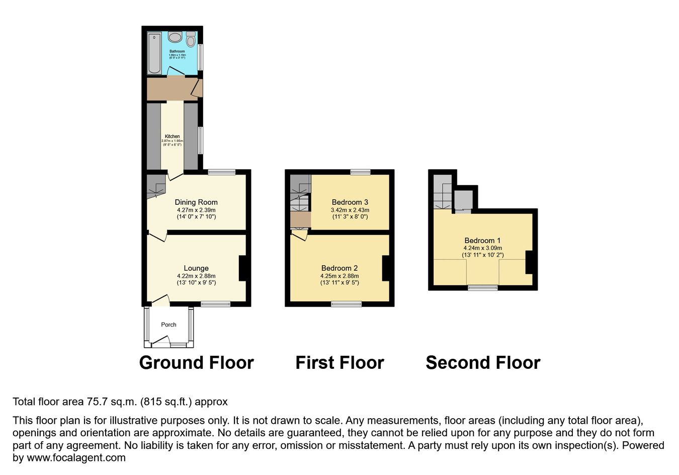 20, Spring Gardens, Portland floorplan