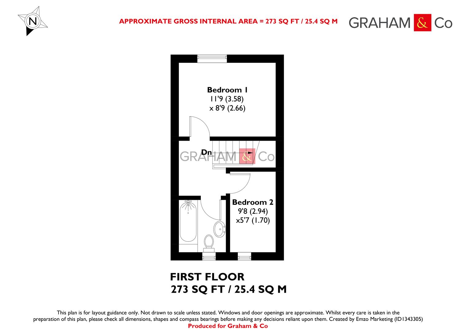 Briarscroft, Andover floorplan