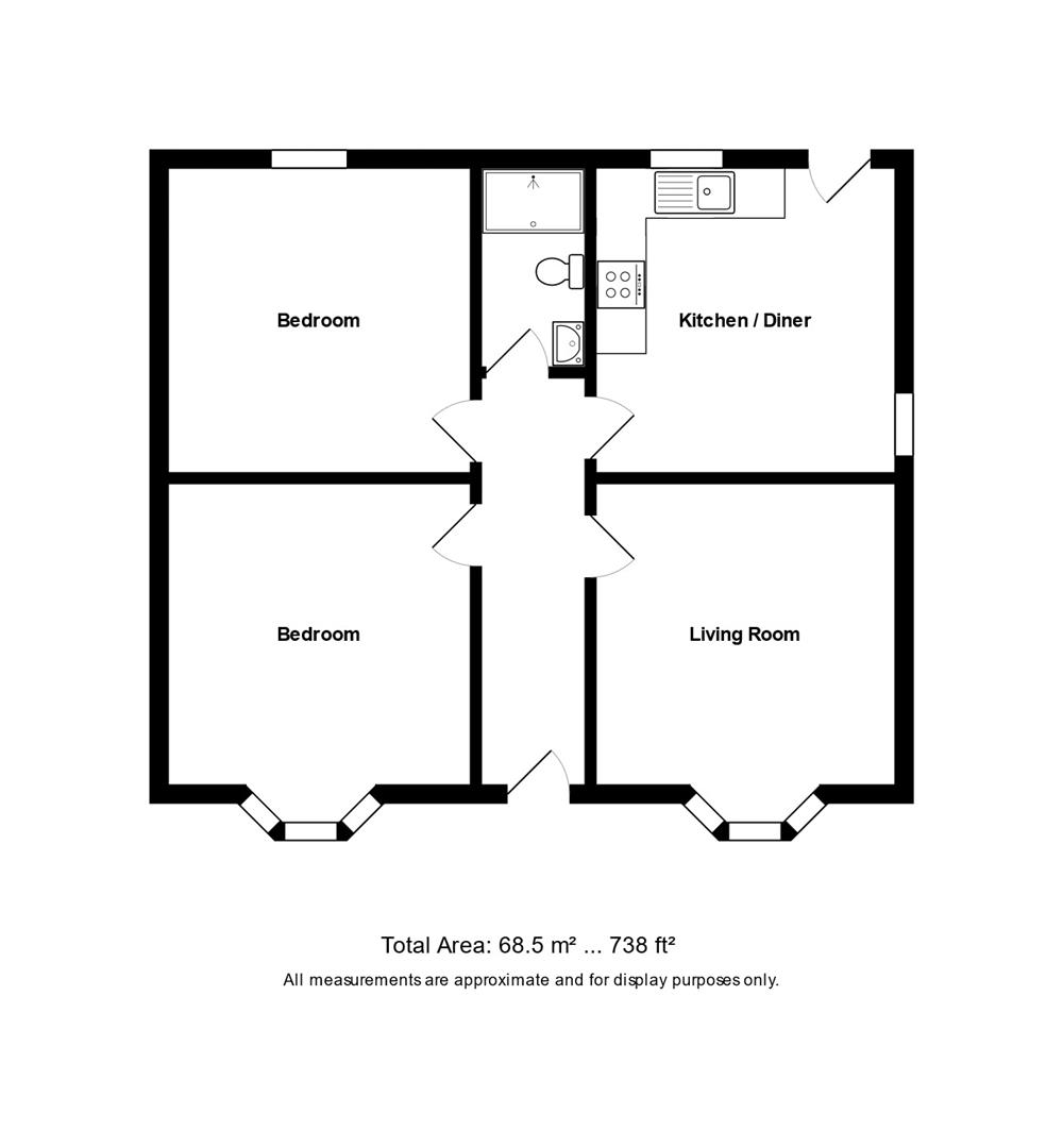 Albert Road, Keynsham, Bristol BS31, 2 bedroom semidetached bungalow for sale 64927695