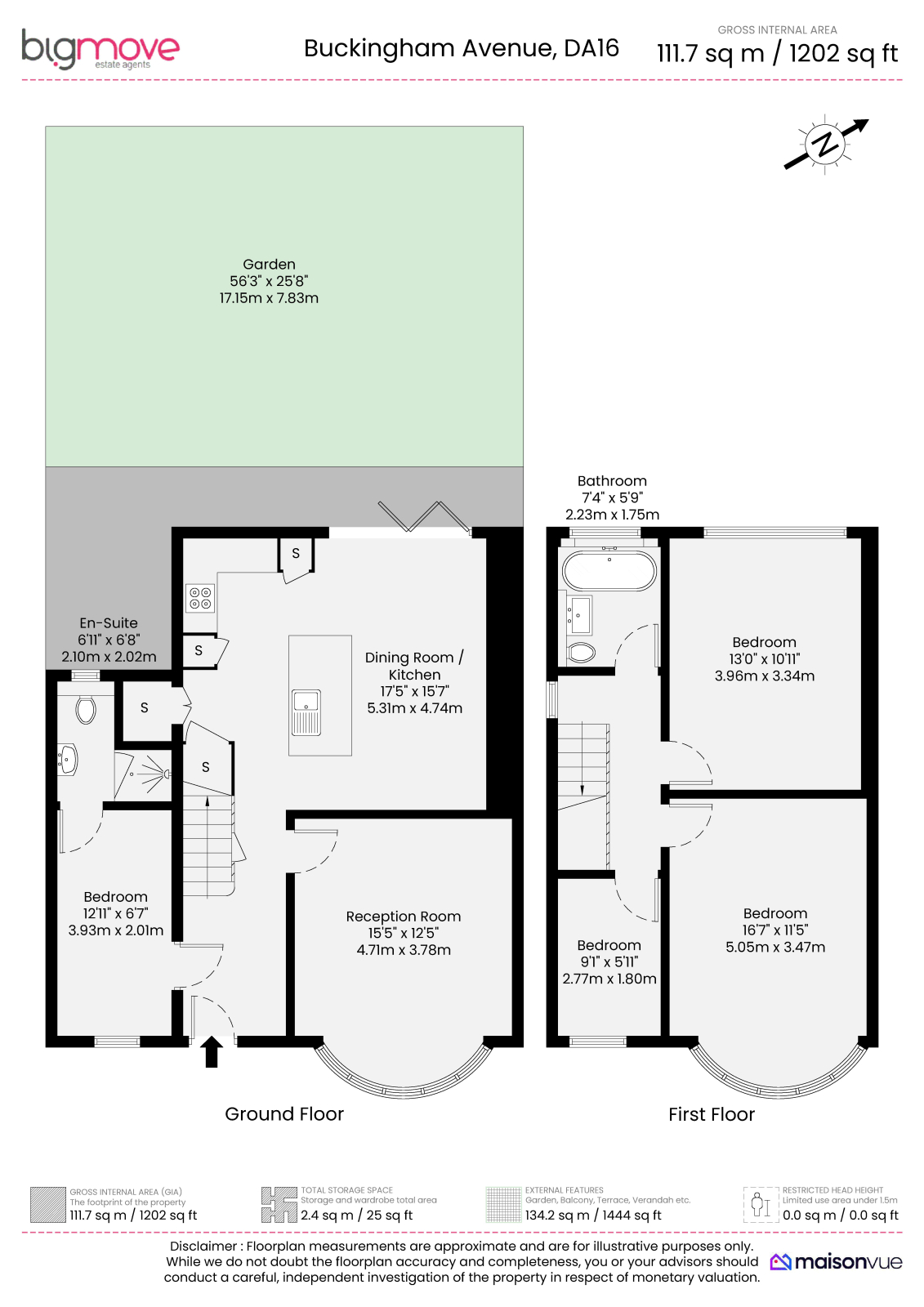 22 Buckingham Avenue, Welling floorplan