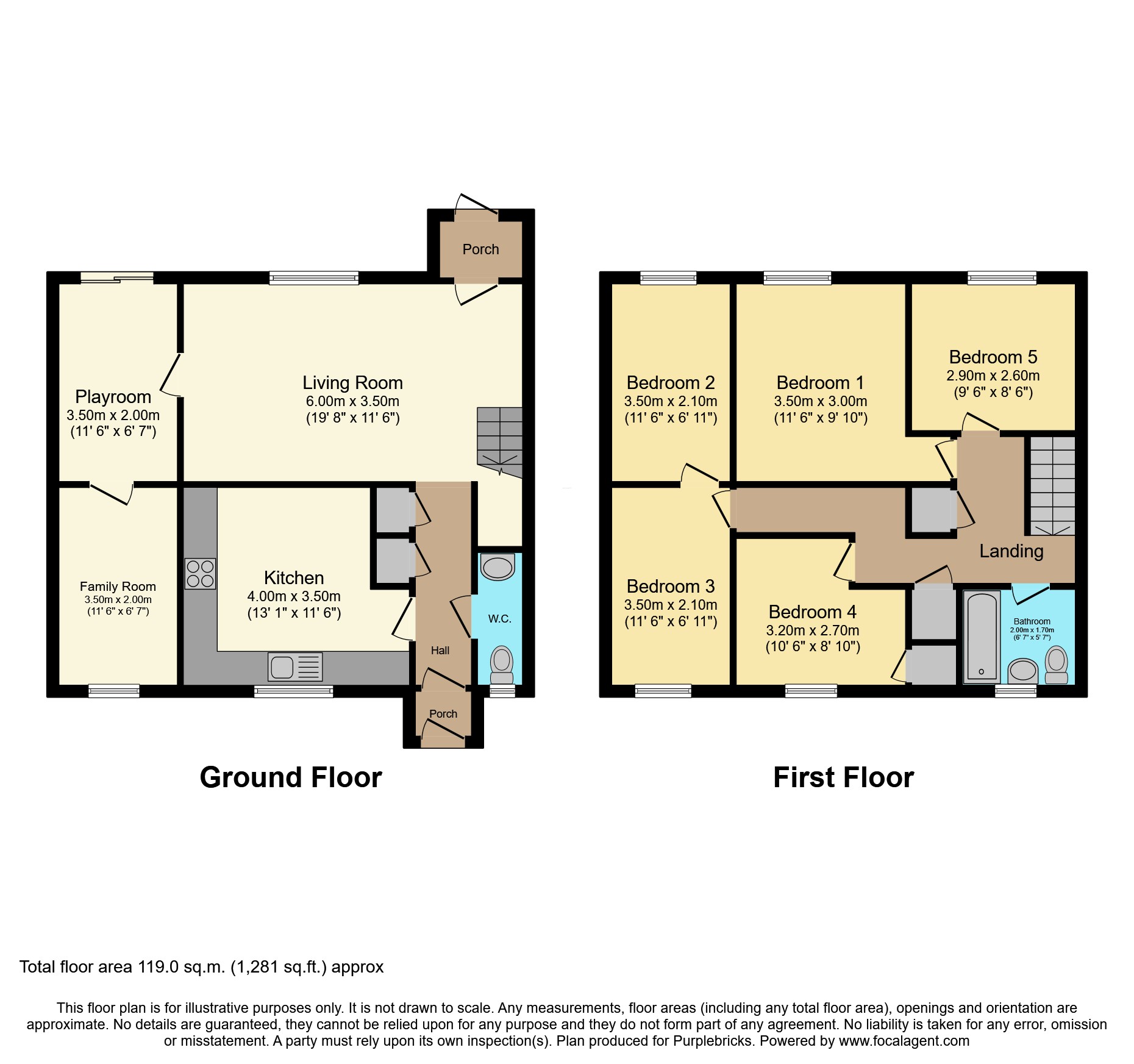 67, Oxford Road, Sandhurst floorplan