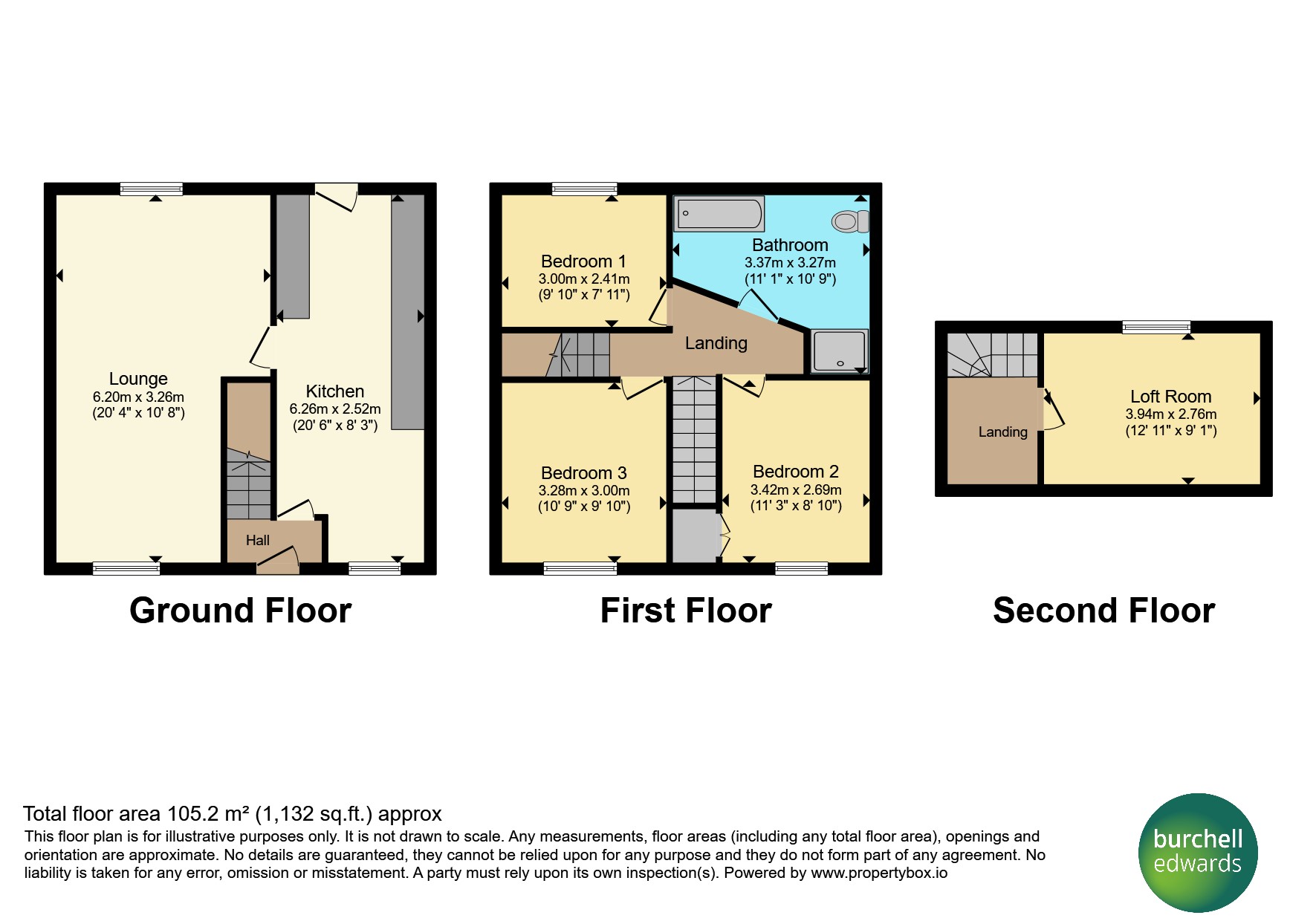 48, Withy Grove, Birmingham floorplan