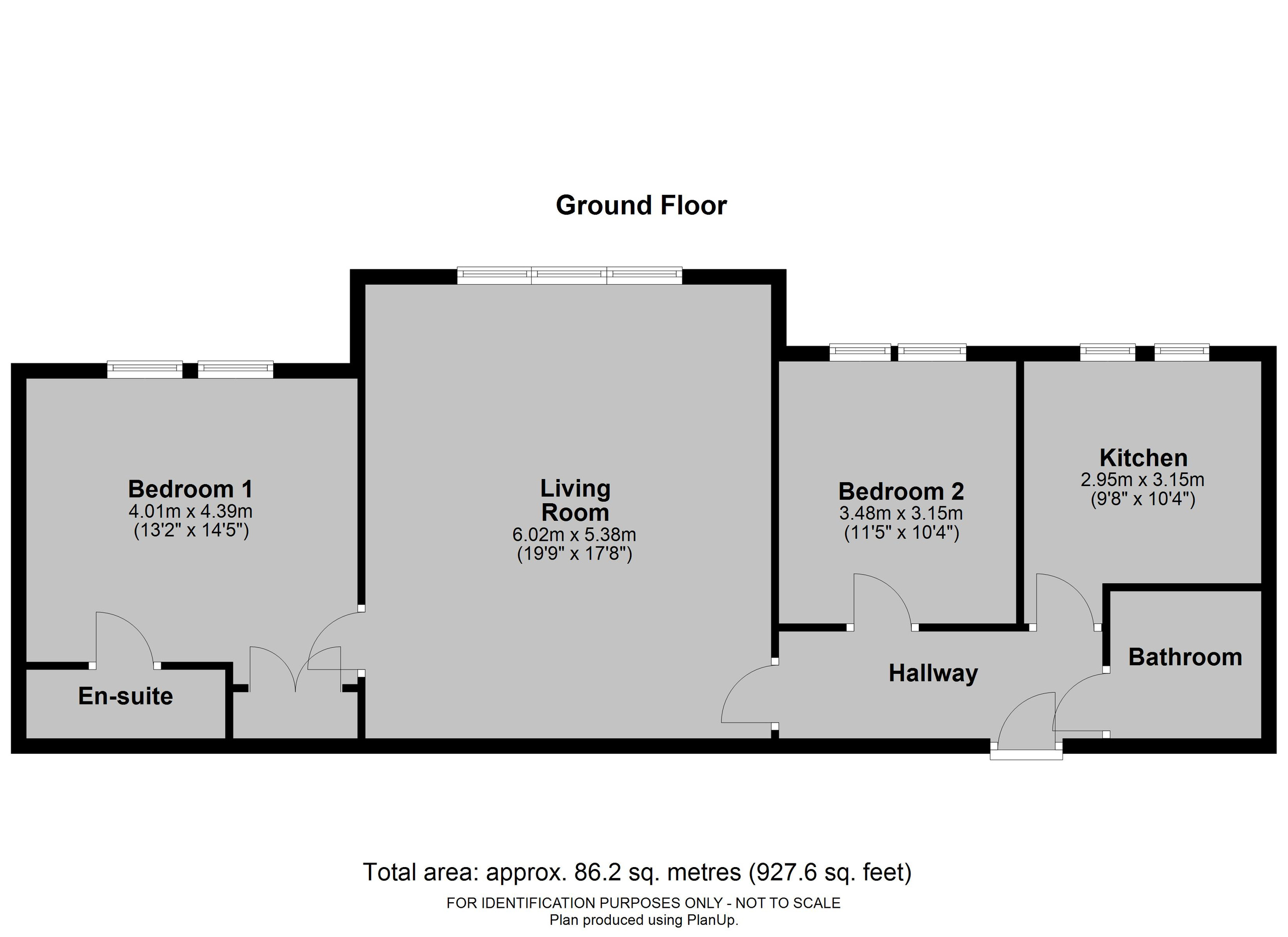 Flat 9, Bryngwyn Manor, Hereford floorplan