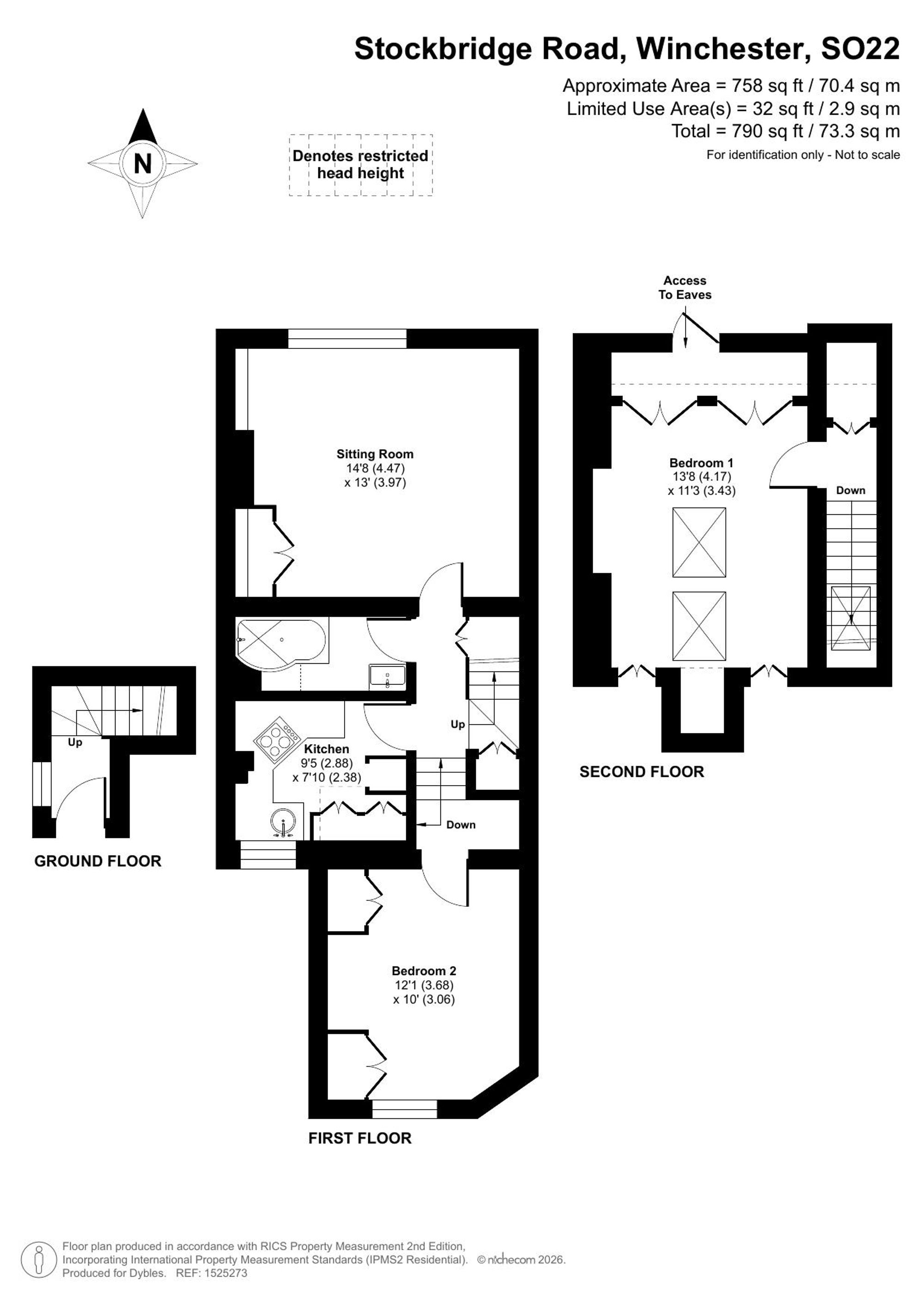 9b Stockbridge Road, Winchester floorplan