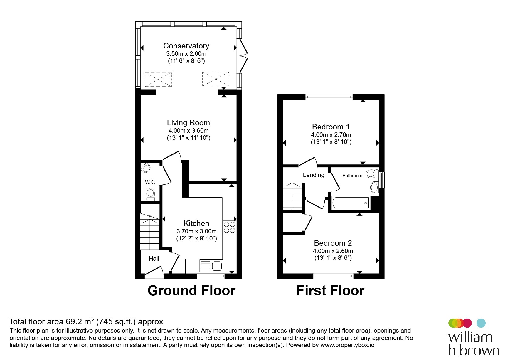 3, Parklands Court, LEEDS floorplan