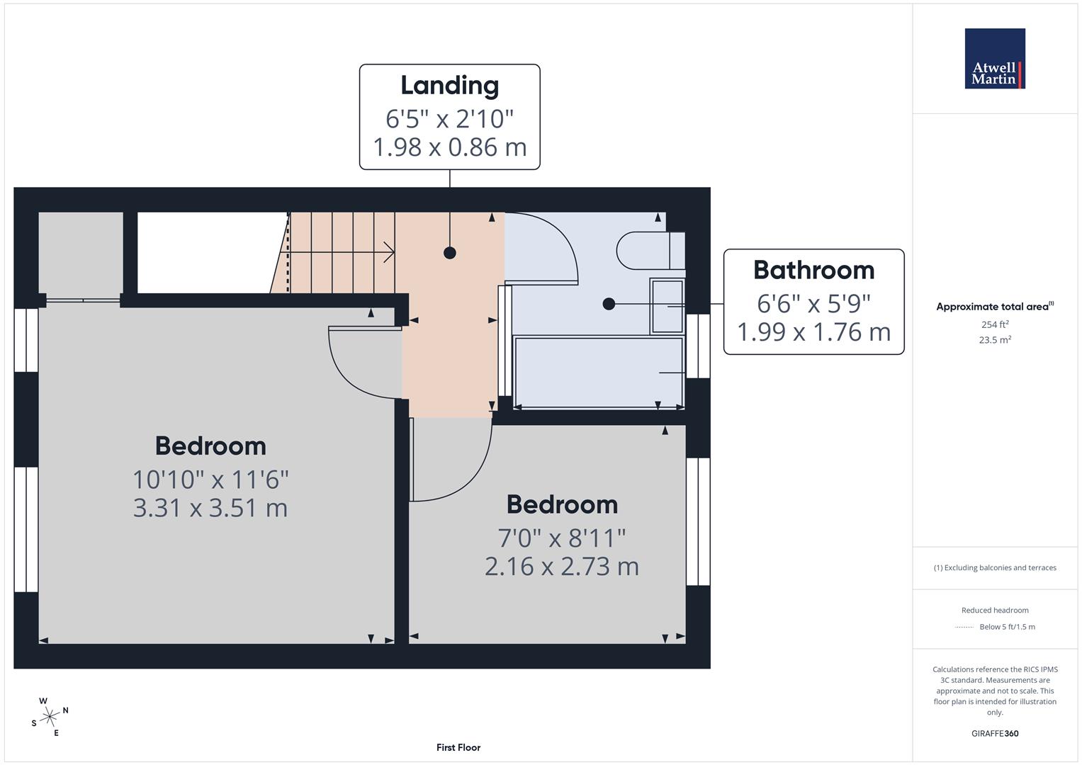 31, Castlehaven Close, Chippenham floorplan
