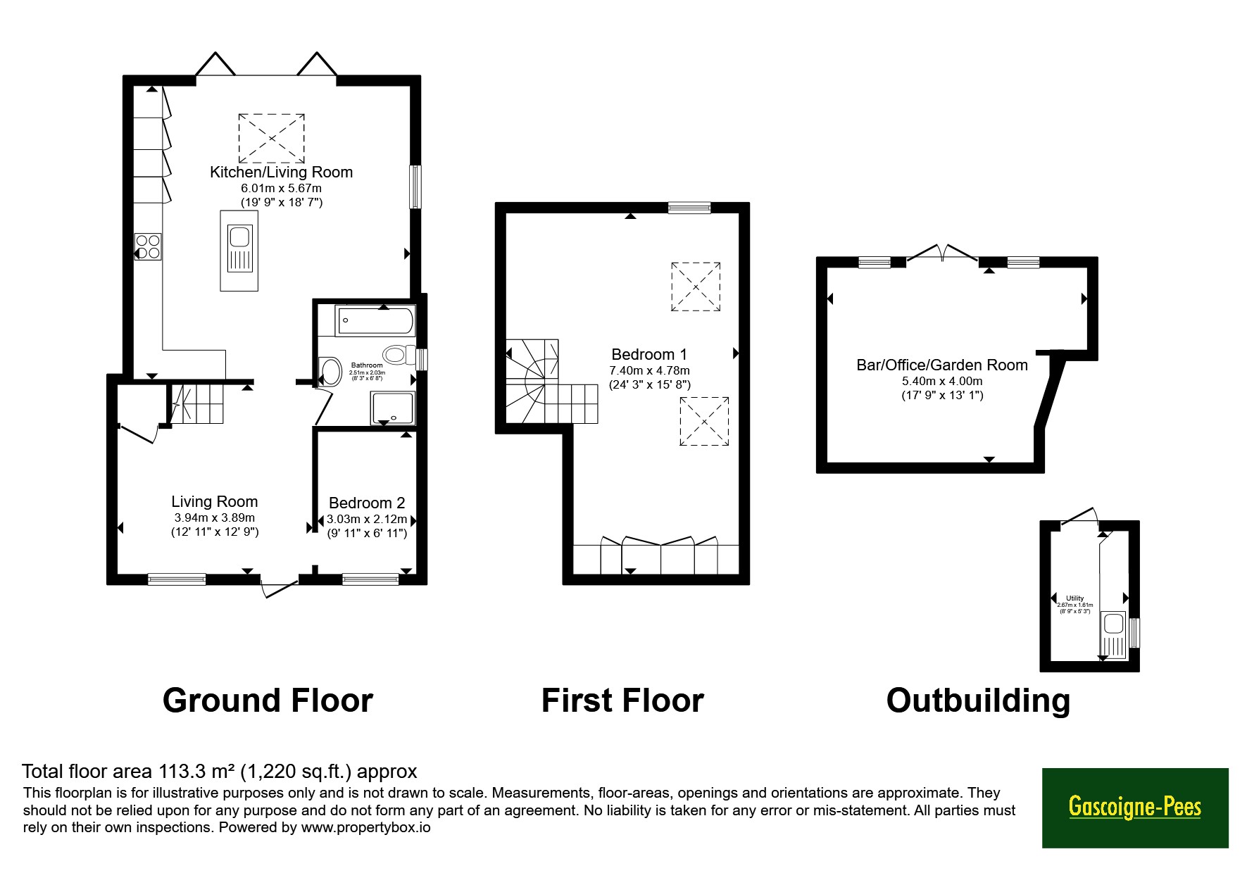 2, Deans Walk, Leatherhead floorplan