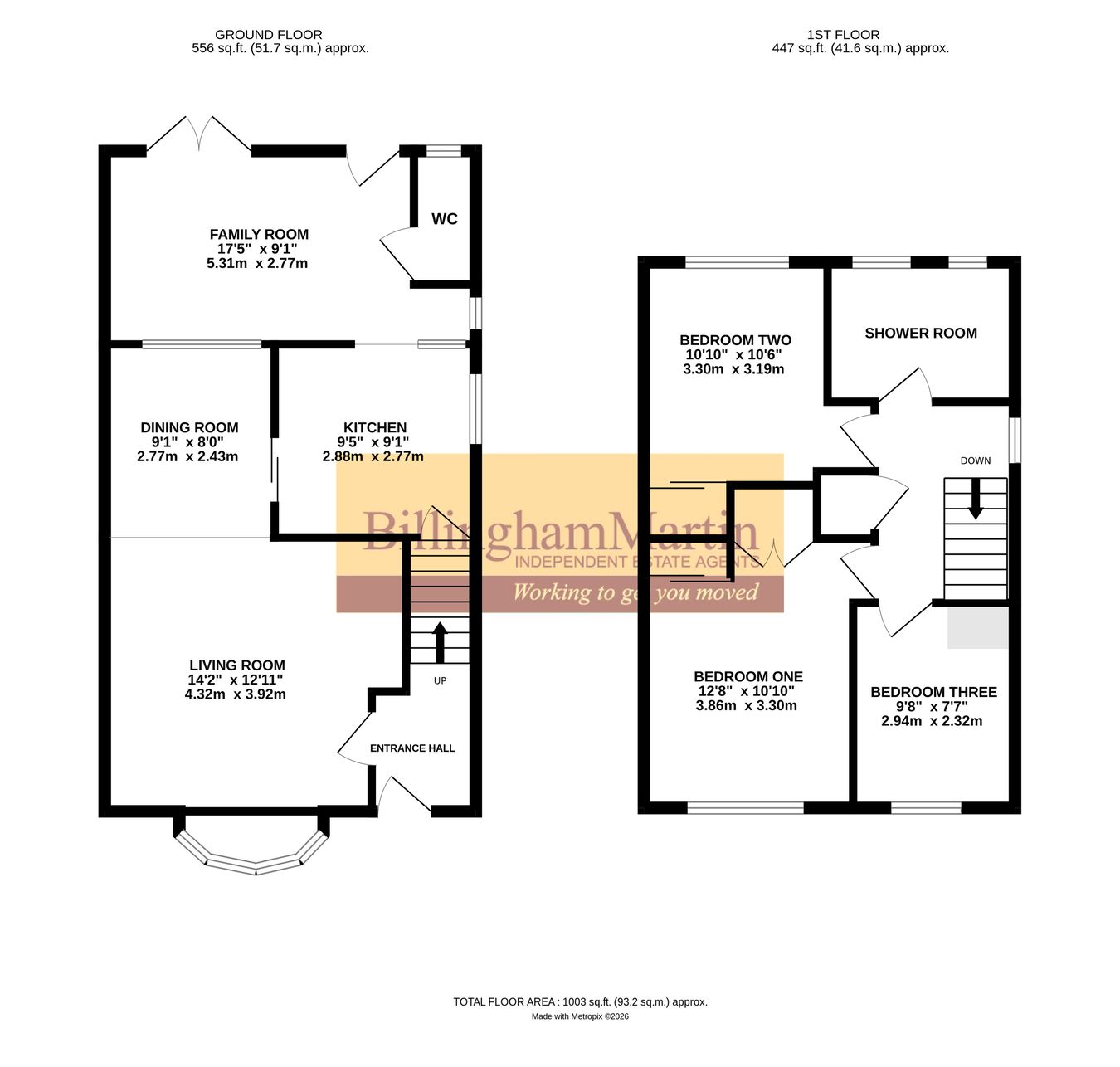 Elmsleigh Road, Farnborough floorplan