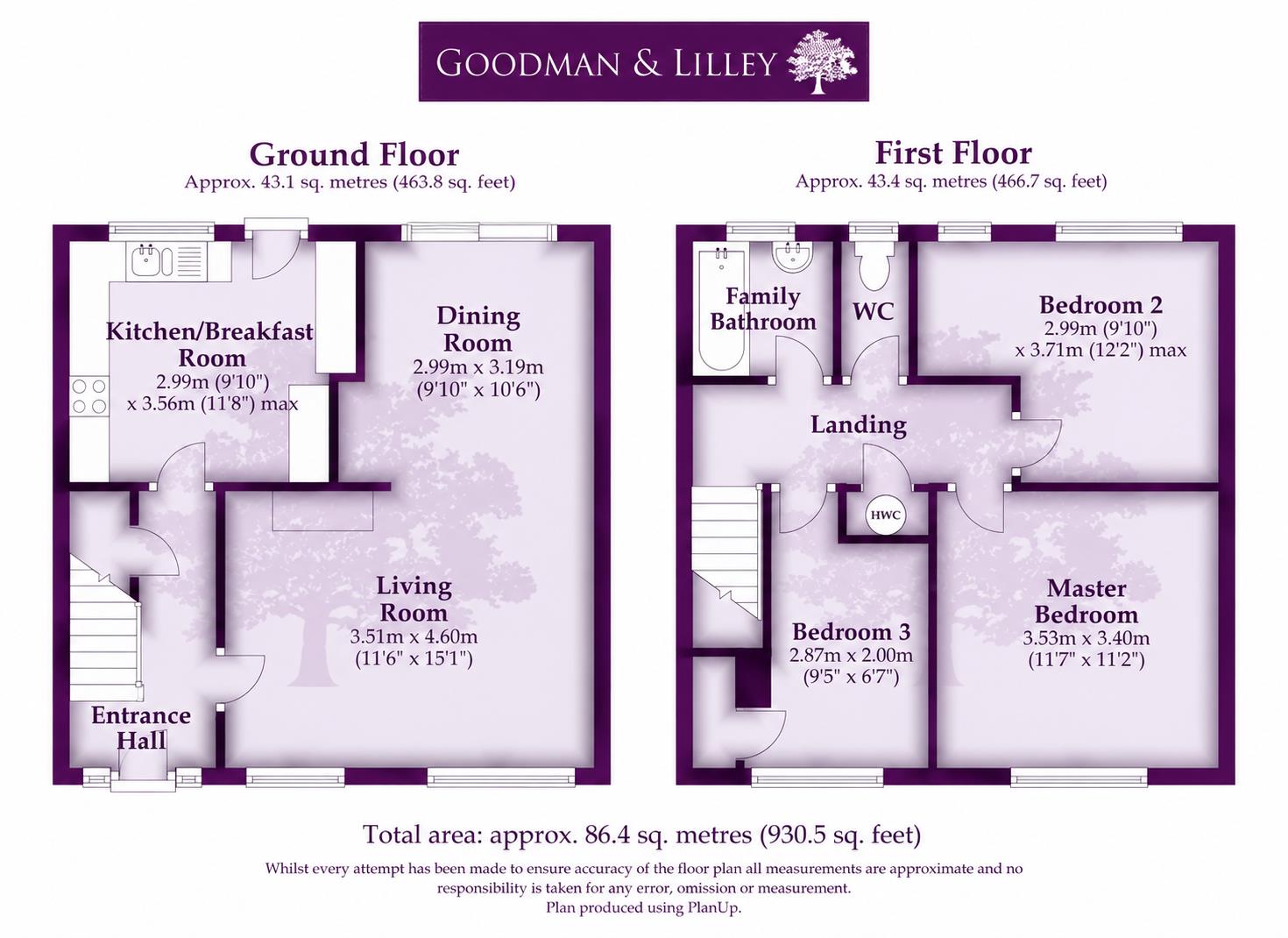Manzeleman, Clapton Lane, Clapton In Gordano floorplan