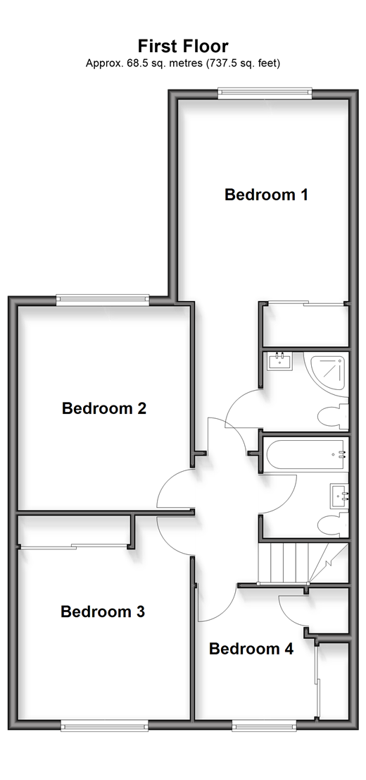 Sundridge Hill Cuxton, Rochester floorplan