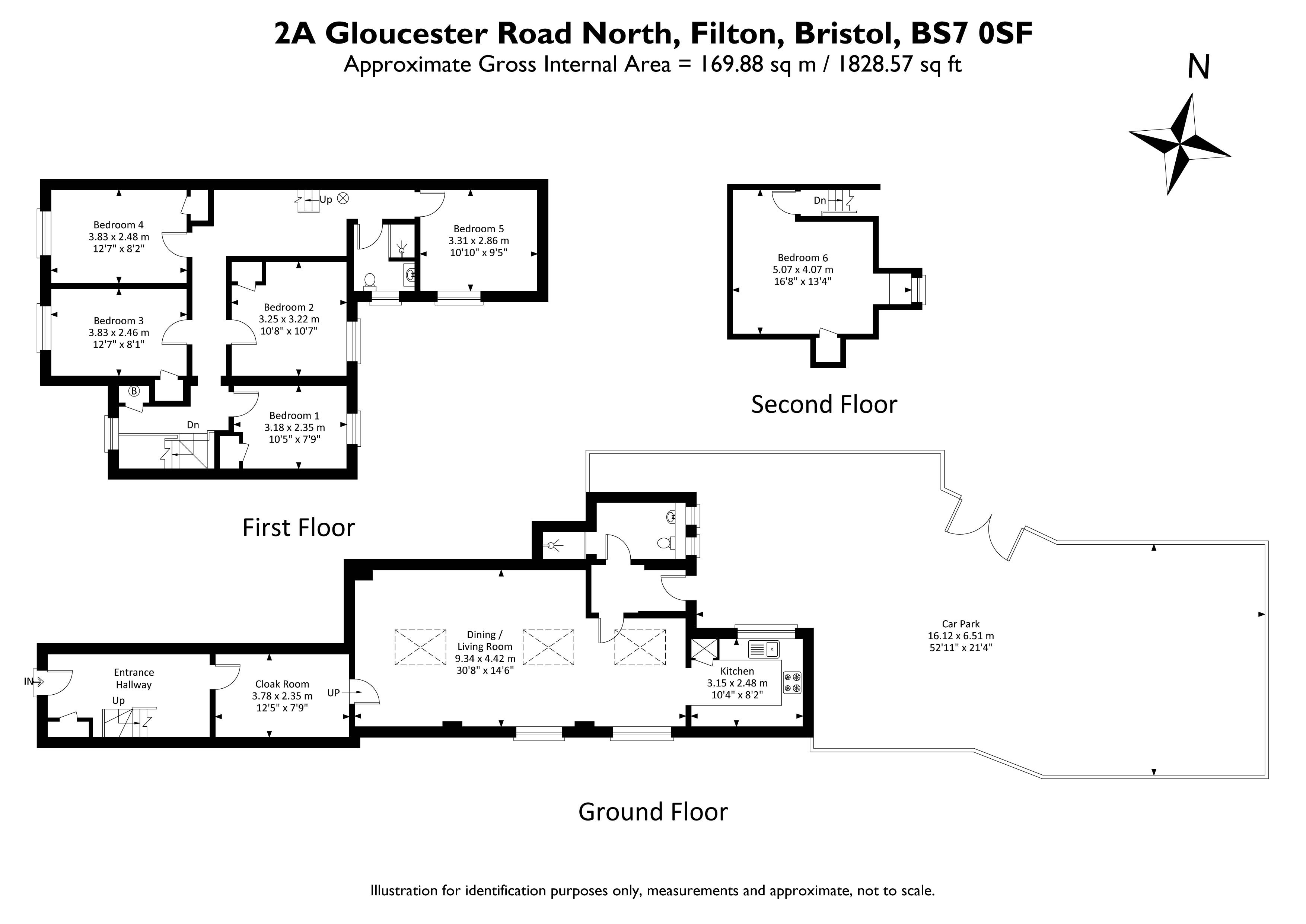 Gloucester Road North, Bristol floorplan