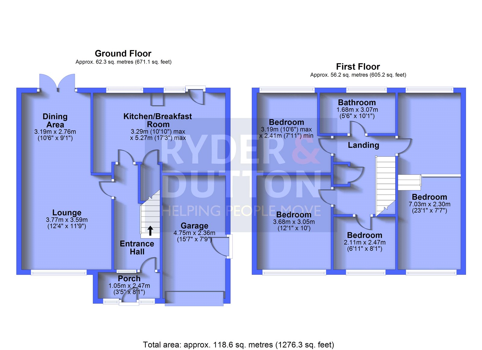 9, Alphin Close, Mossley floorplan