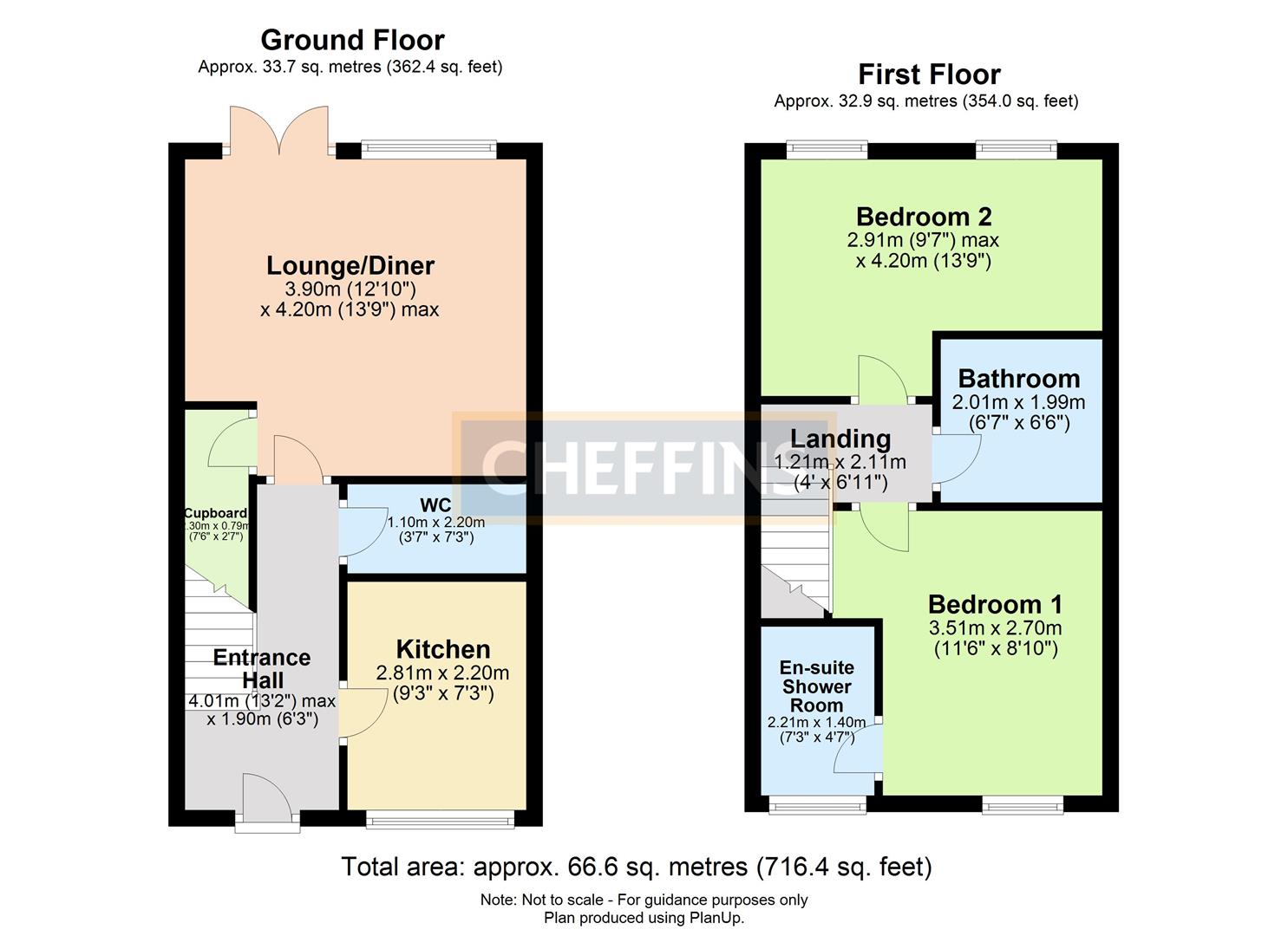 22, Lime Avenue, Saffron Walden floorplan
