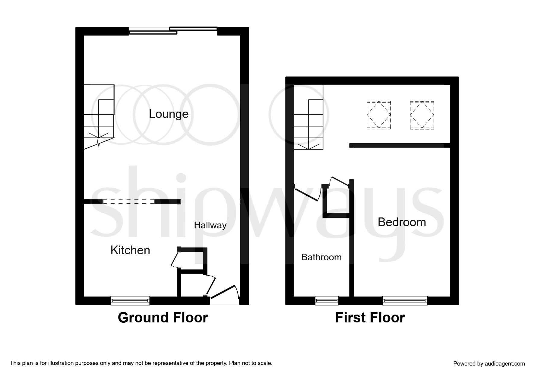 1 Bedrooms Terraced house for sale in Trent Close, Droitwich WR9