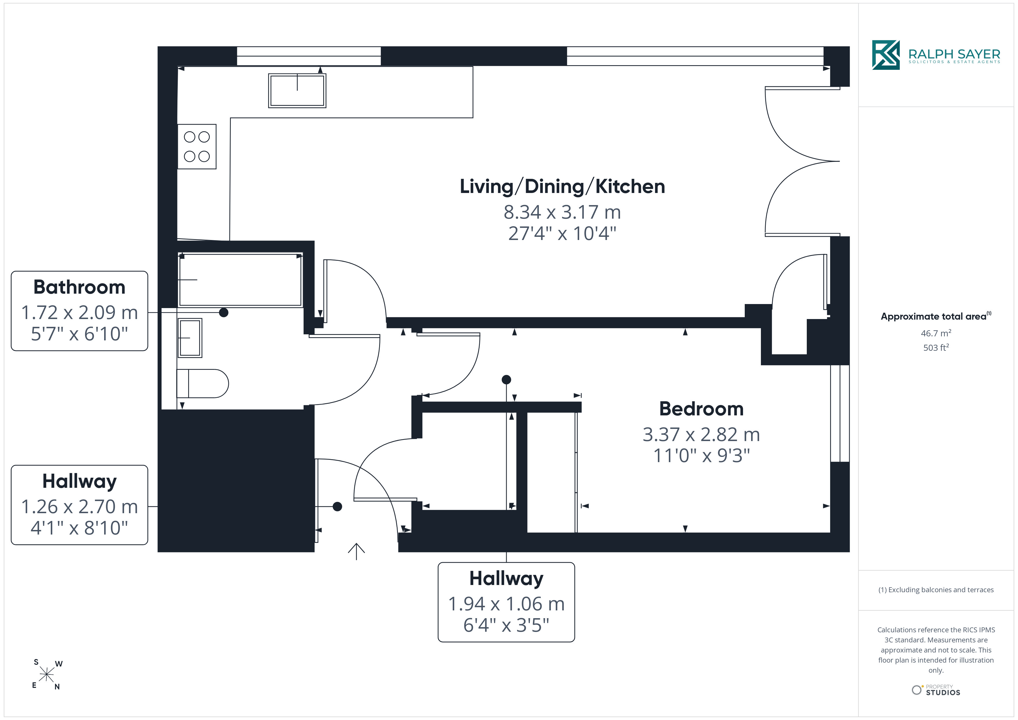 20/11, Margaret Thomson Crescent, Edinburgh floorplan