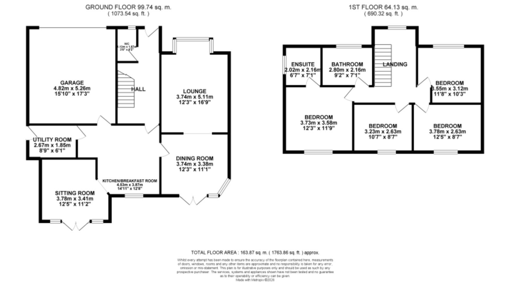 6, Stratton Park, Widnes floorplan