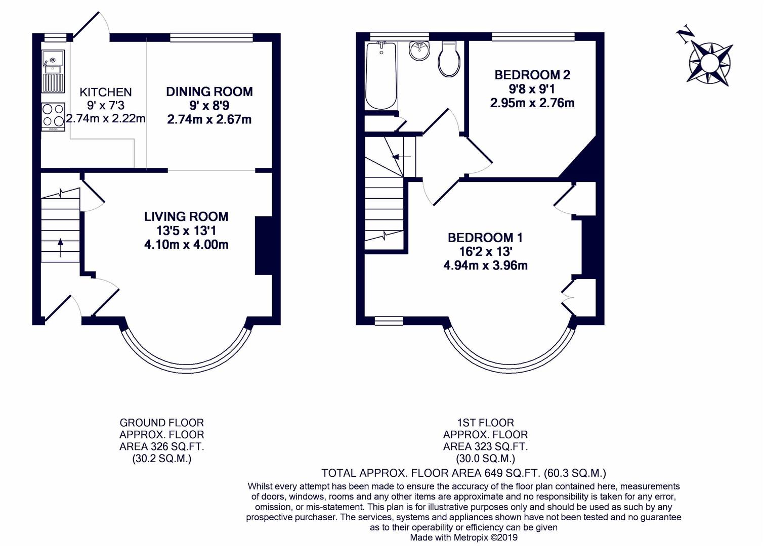 2 Bedrooms Terraced house to rent in Ashburton Road, Ruislip HA4