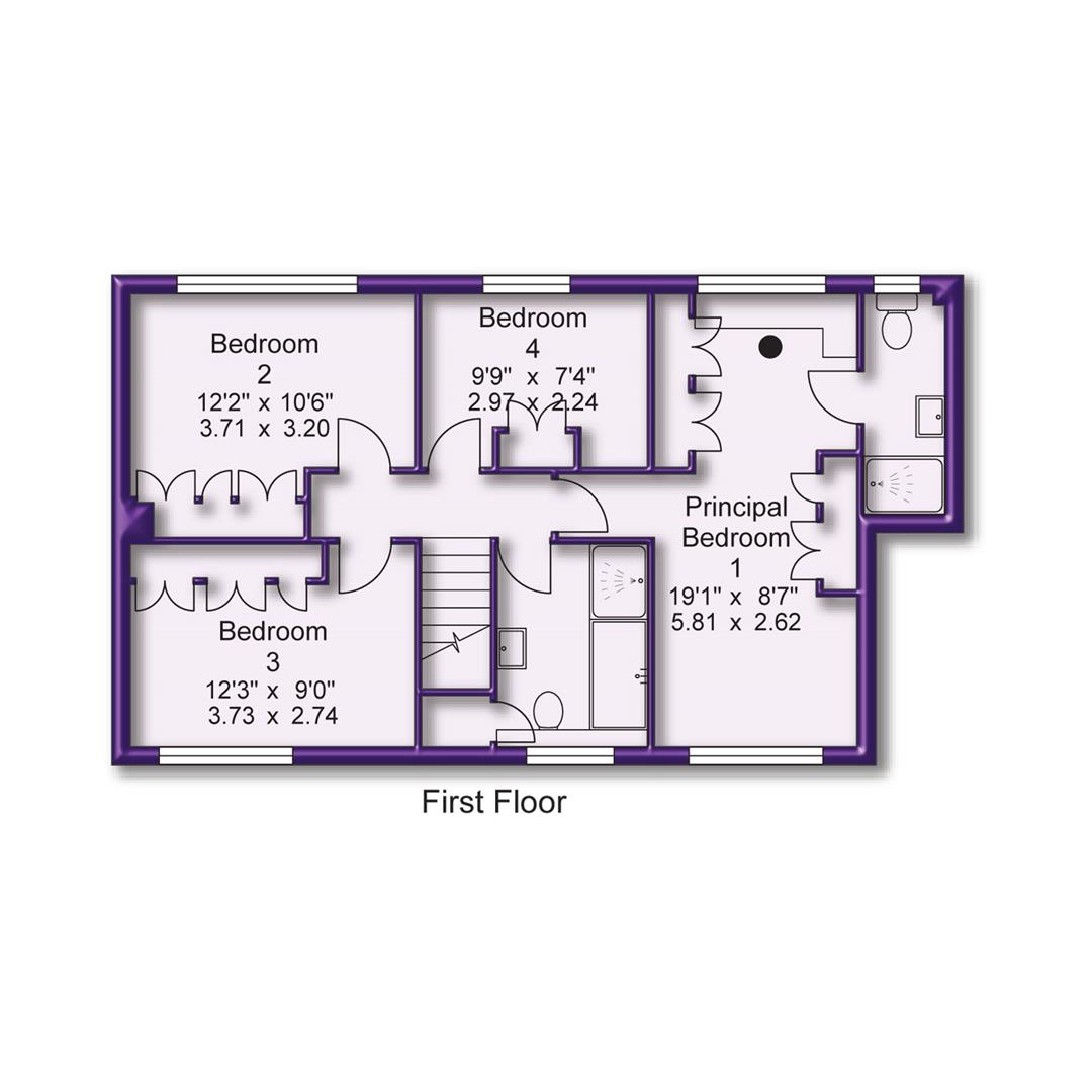 8, Arley Close, Altrincham floorplan