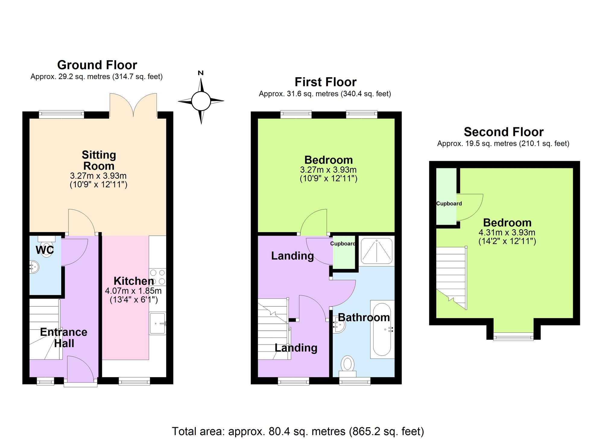 2 Waterloo Mews, Leiston floorplan
