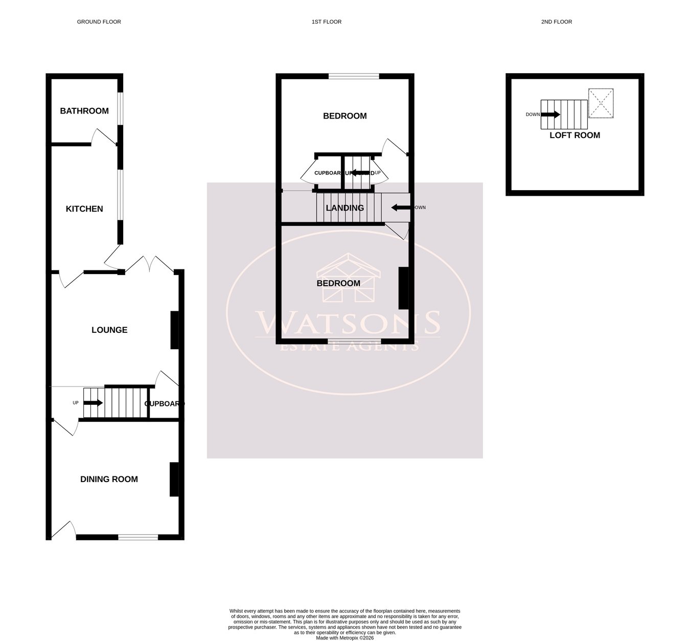 214, Lynncroft, Nottingham floorplan
