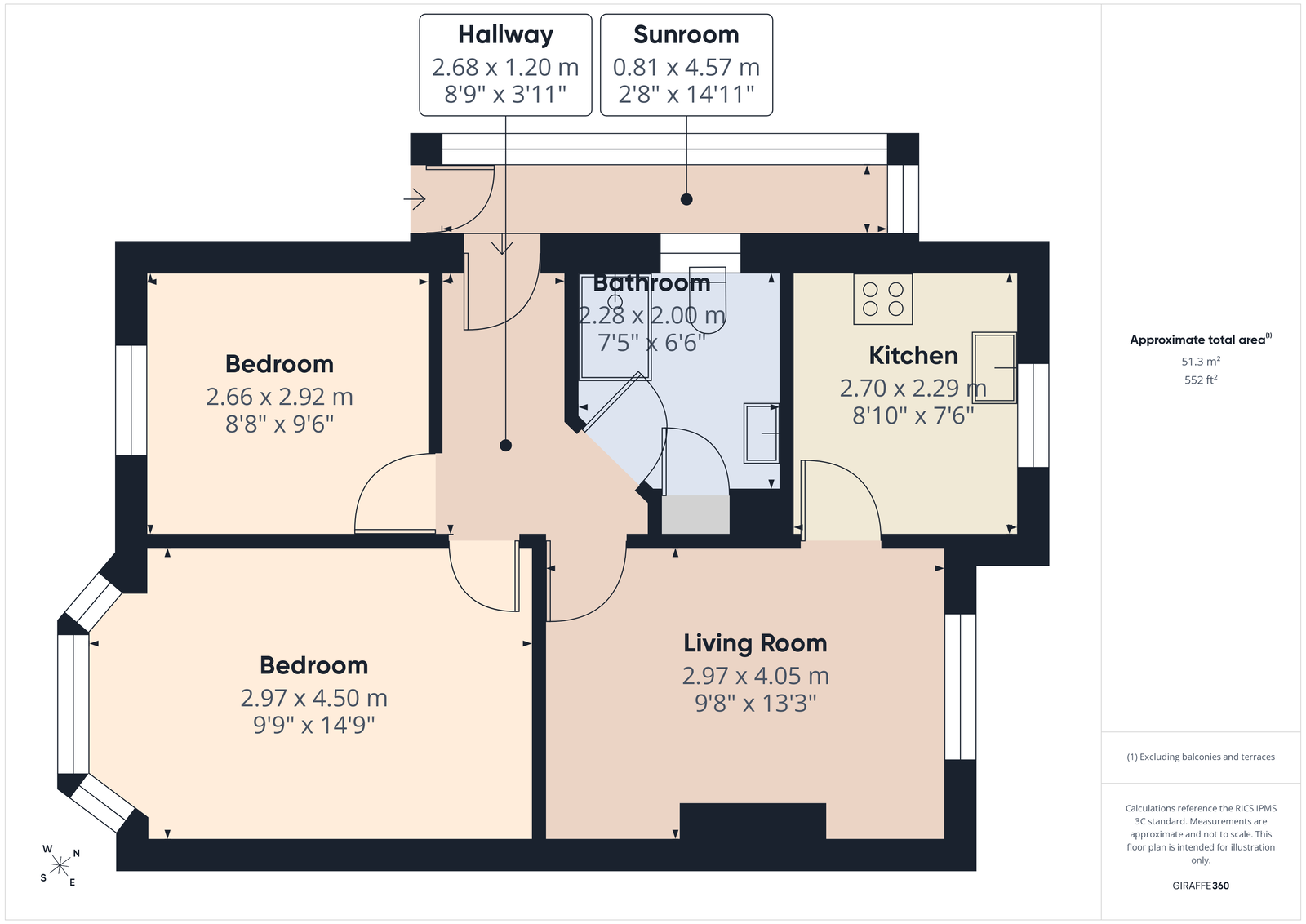107, Barnfield Road, Paignton floorplan