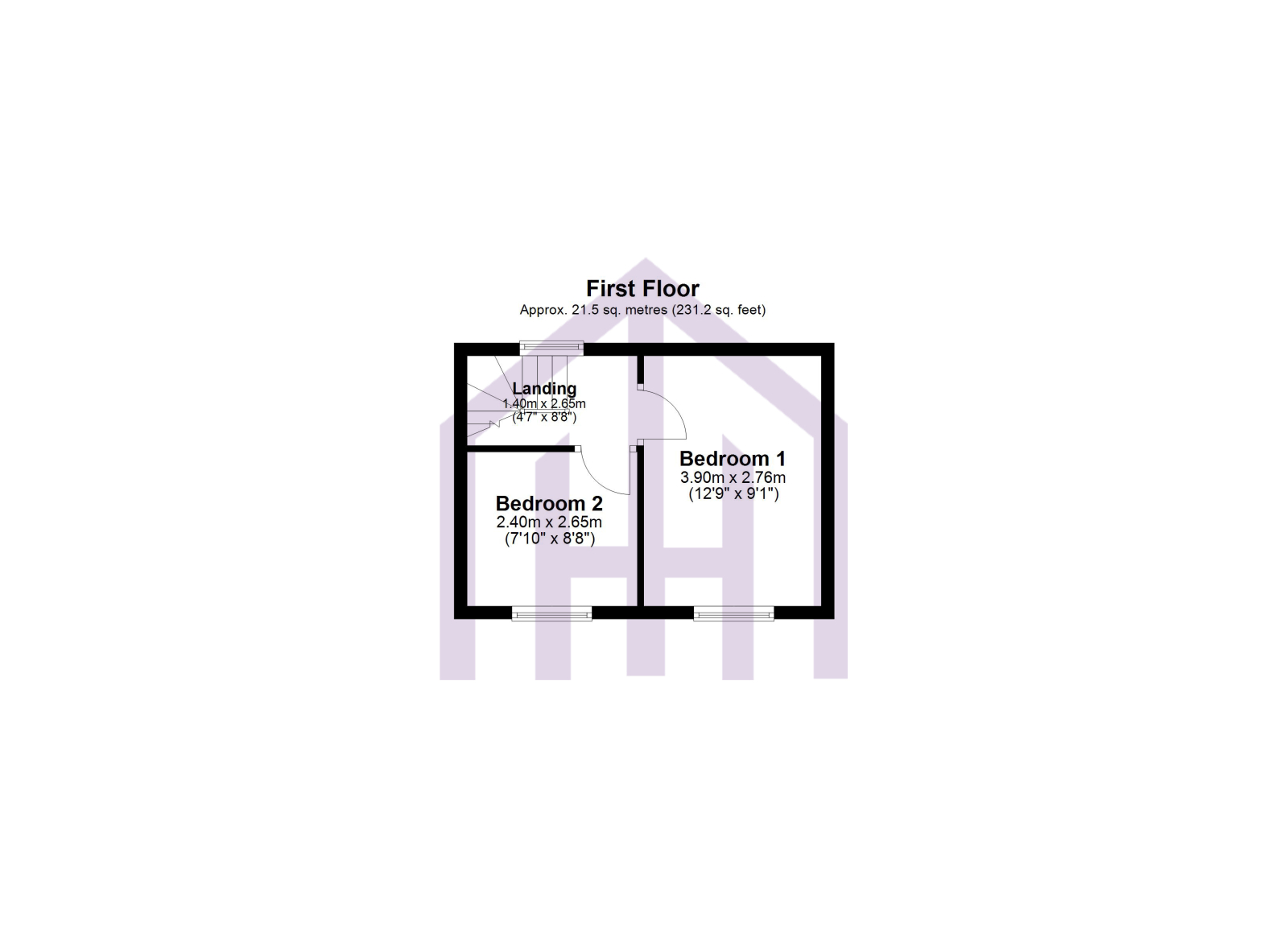24 Ivy Close, Newcastle upon Tyne floorplan