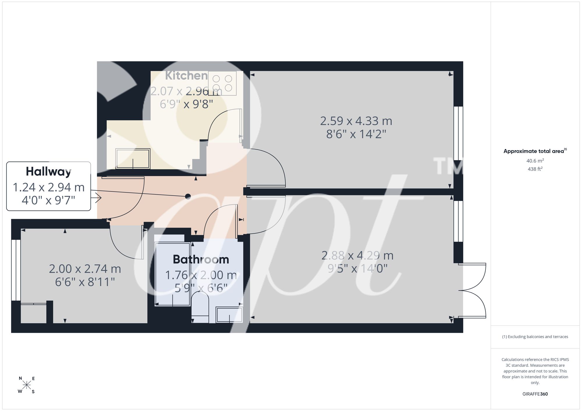 28c Thompson Road, Brighton floorplan