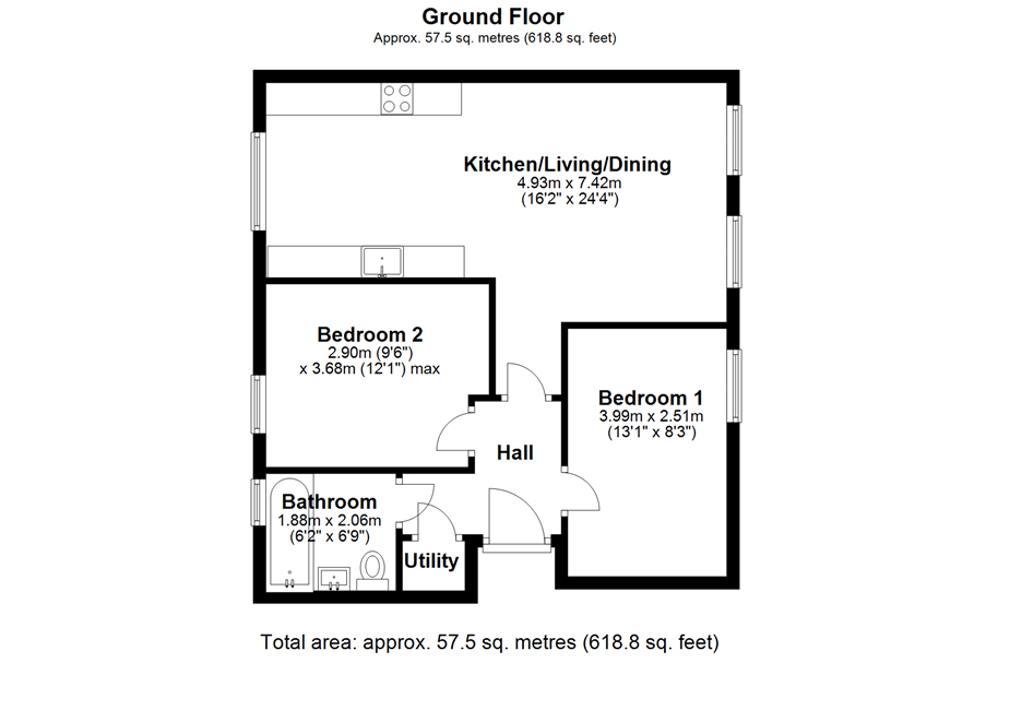 2 Bedrooms Flat for sale in Park Road, Bushey, Hertfordshire WD23