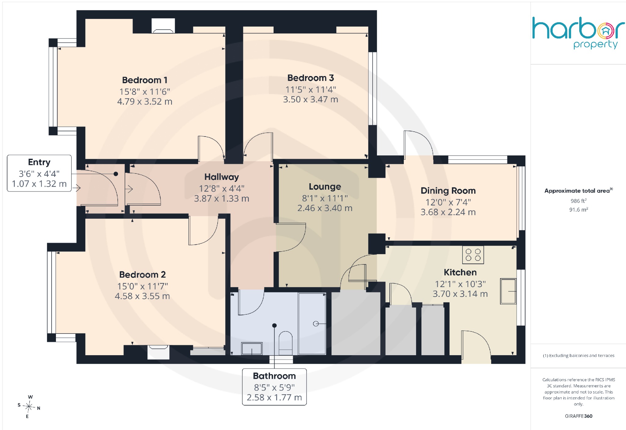 717 Coatbridge Road, Bargeddie, North Lanarkshire floorplan
