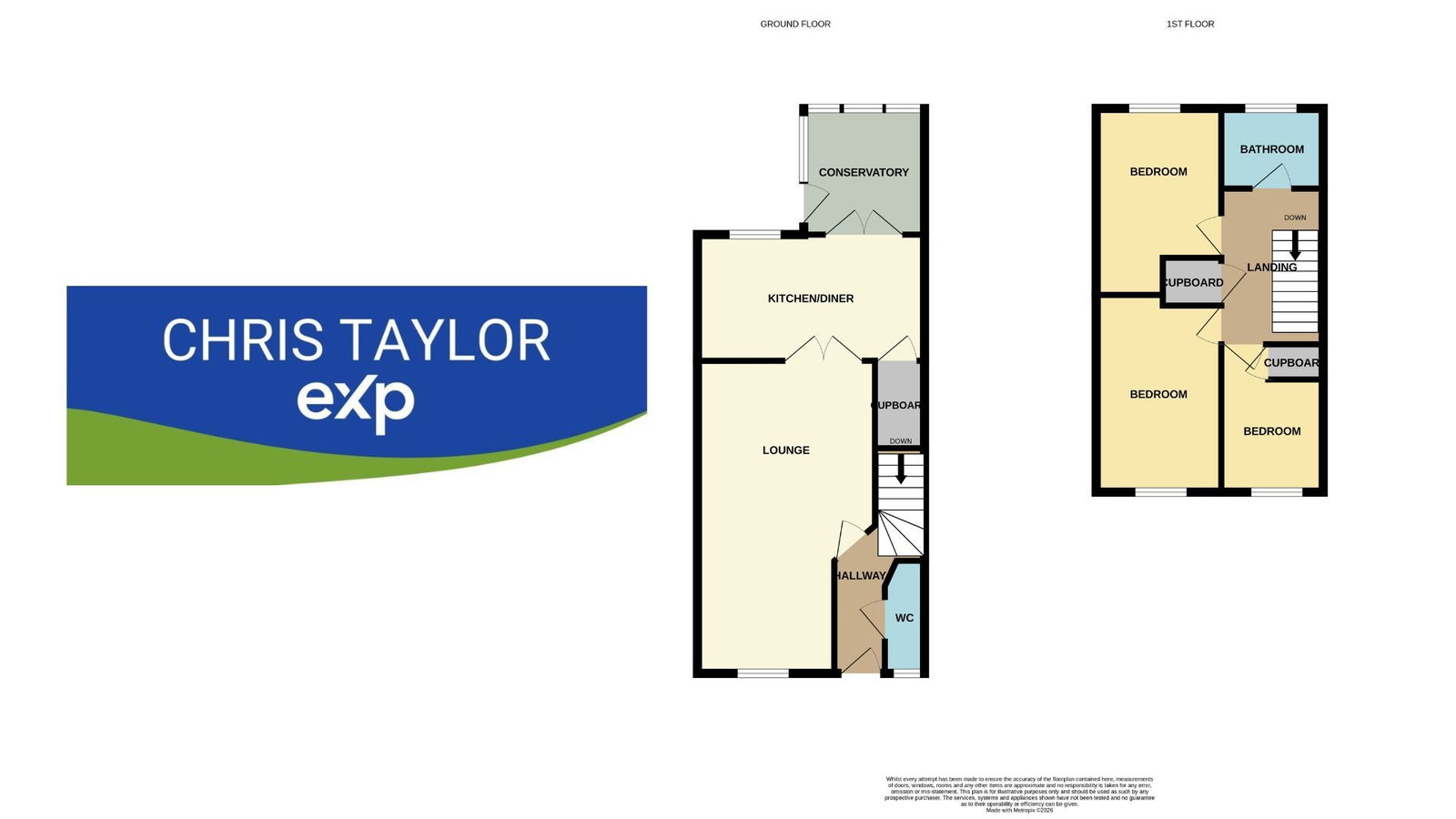 26, Finsbury Rise, St. Austell floorplan