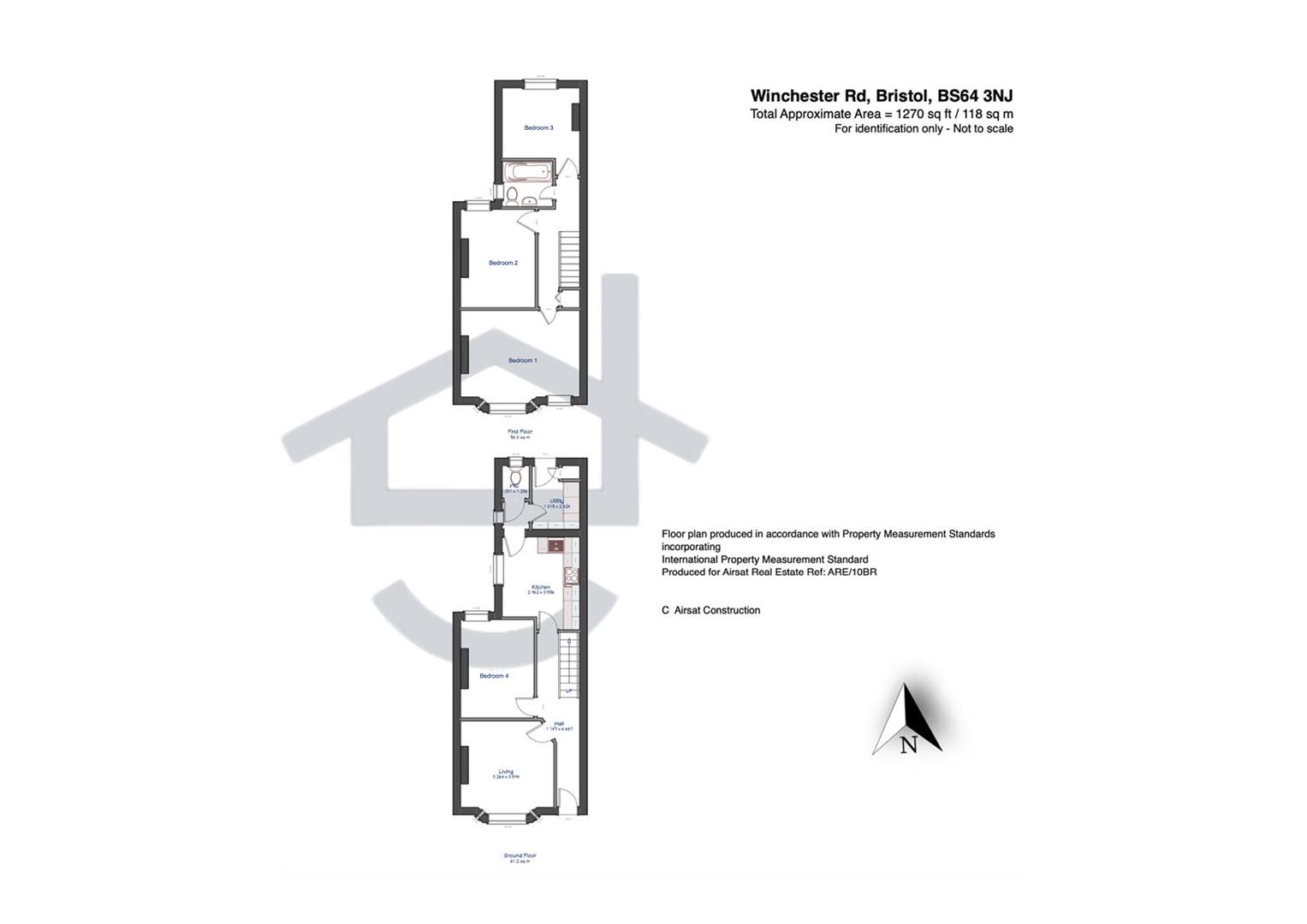 139, Winchester Road, Bristol floorplan