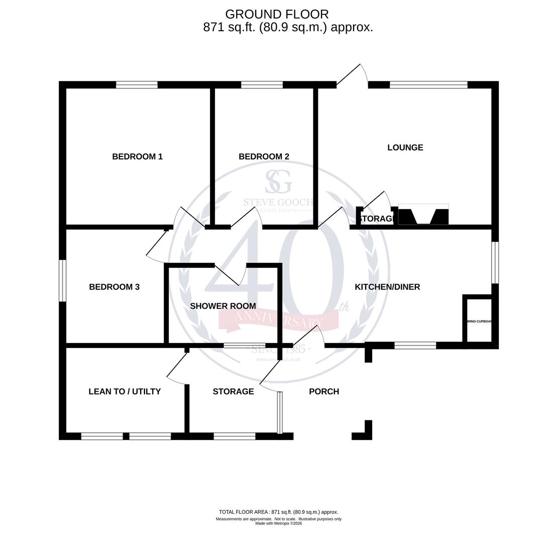 Baldwins Wood, Sargeants Lane, Newent floorplan