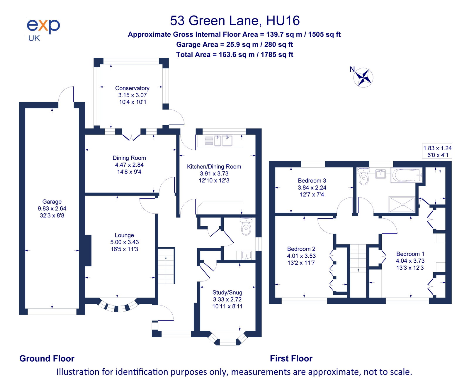 53, Green Lane, Cottingham floorplan