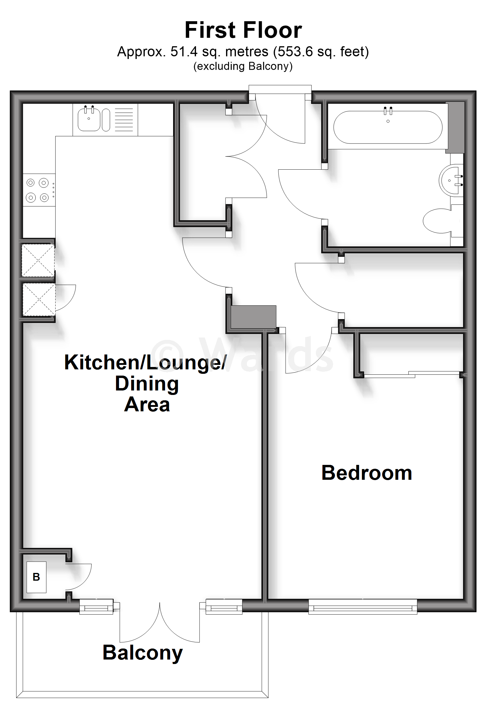 46, Common Creek Wharf, Rochester floorplan