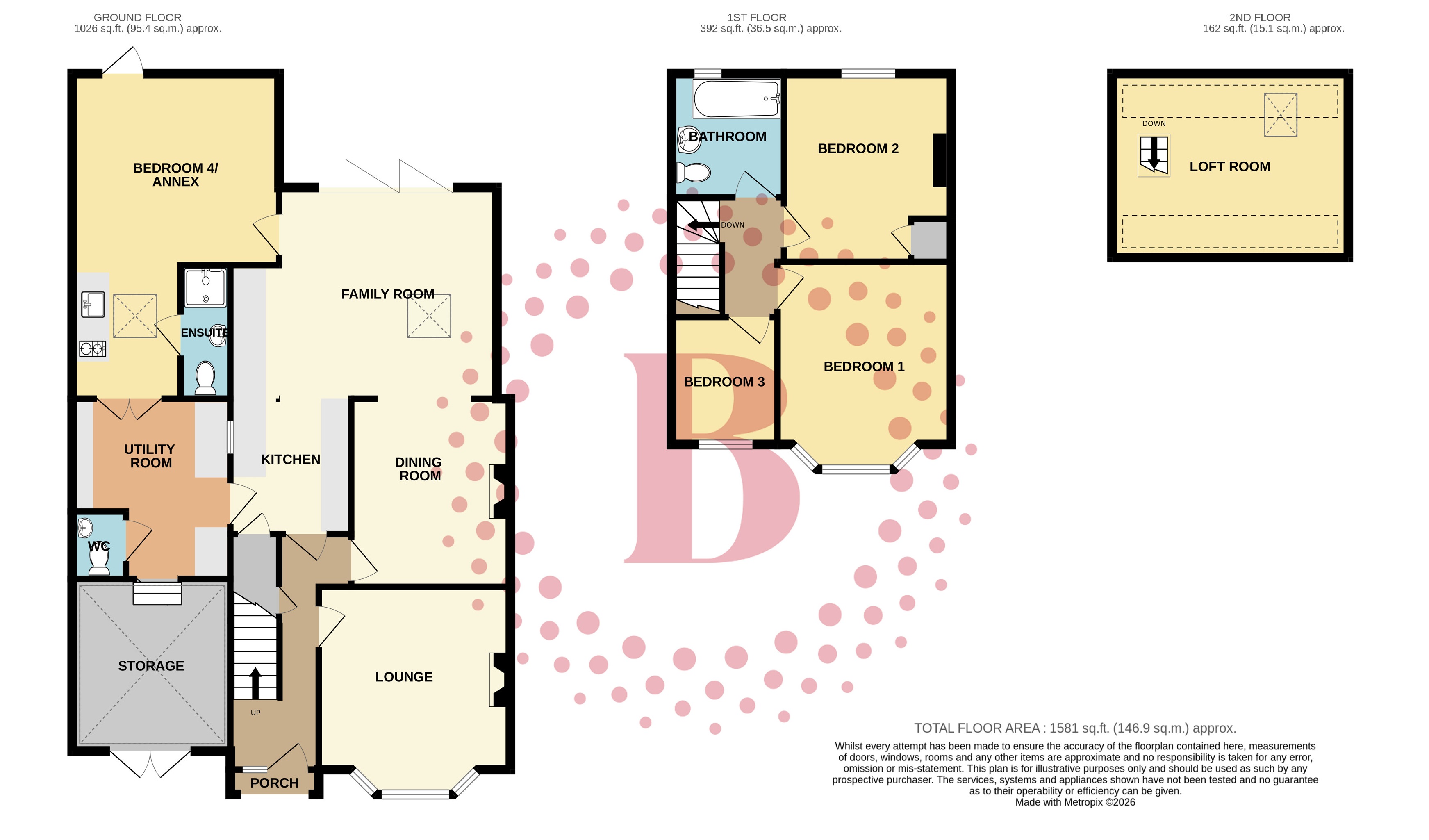 206, Cambridge Road, Hitchin floorplan