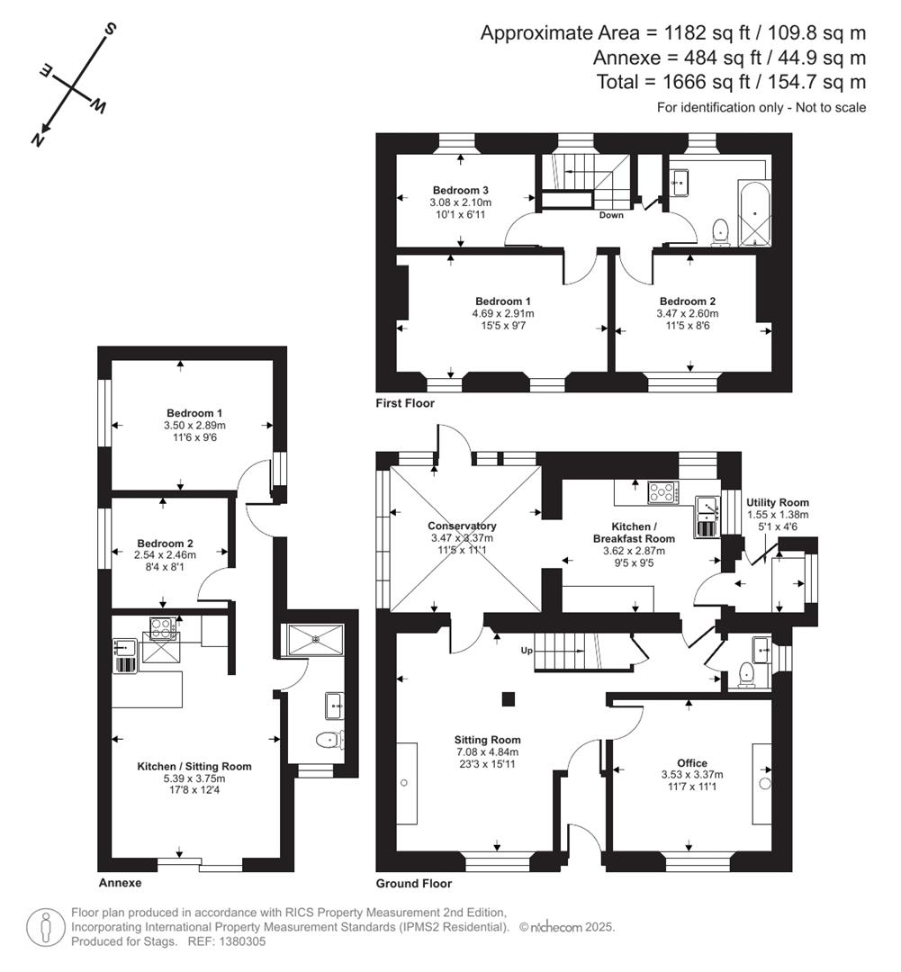 Lauristine, Penzance floorplan