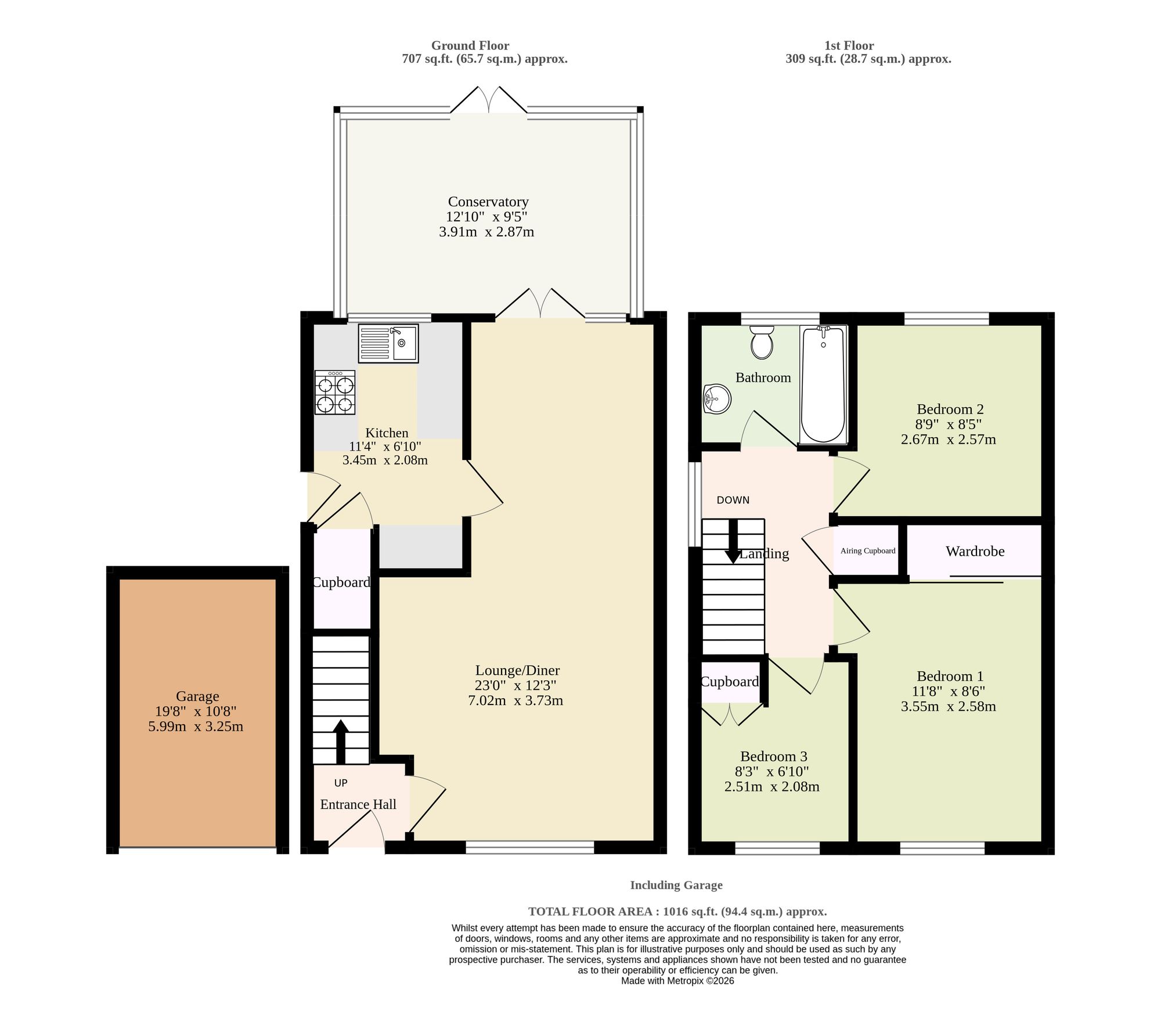 41 Woodlands Drive, Thetford floorplan