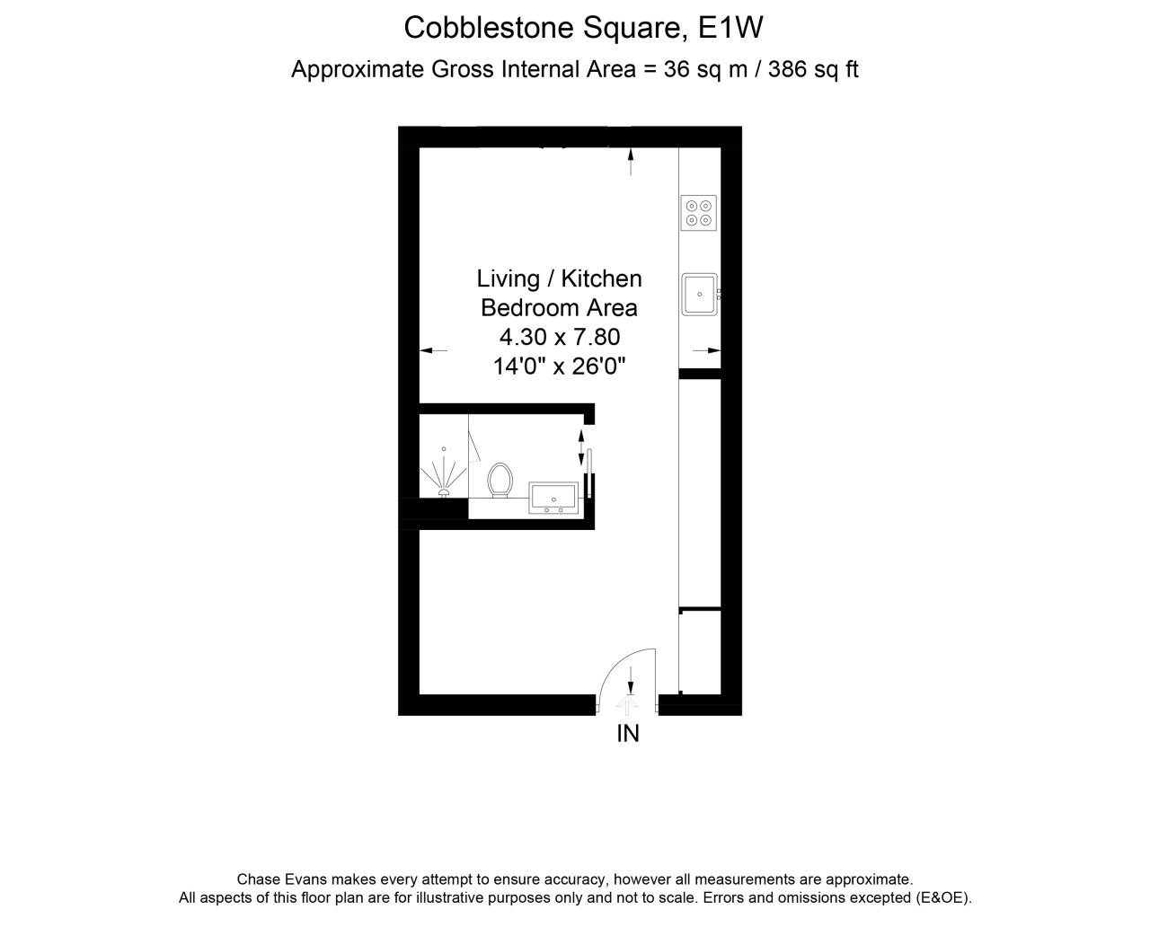 Cordage House, Wapping floorplan